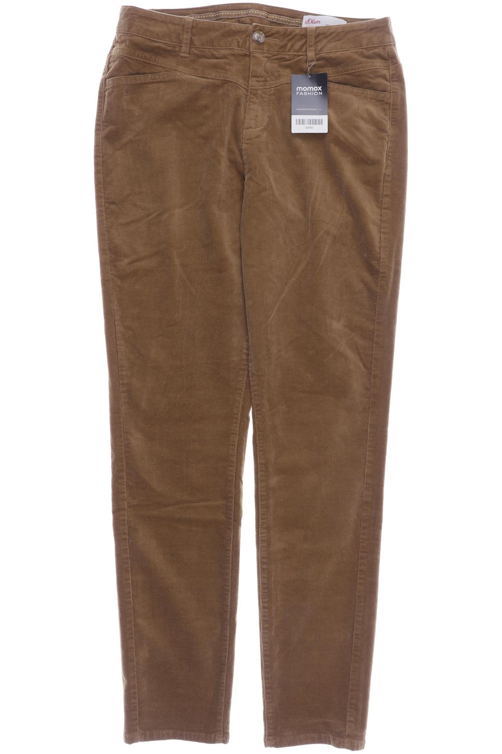 

s.Oliver Damen Stoffhose, braun, Gr. 38