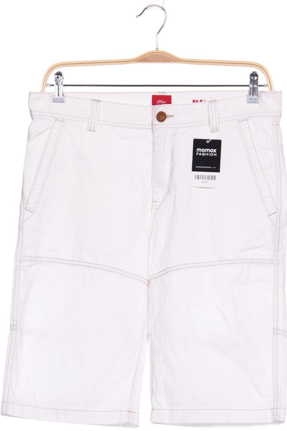 

s.Oliver Damen Shorts, weiß