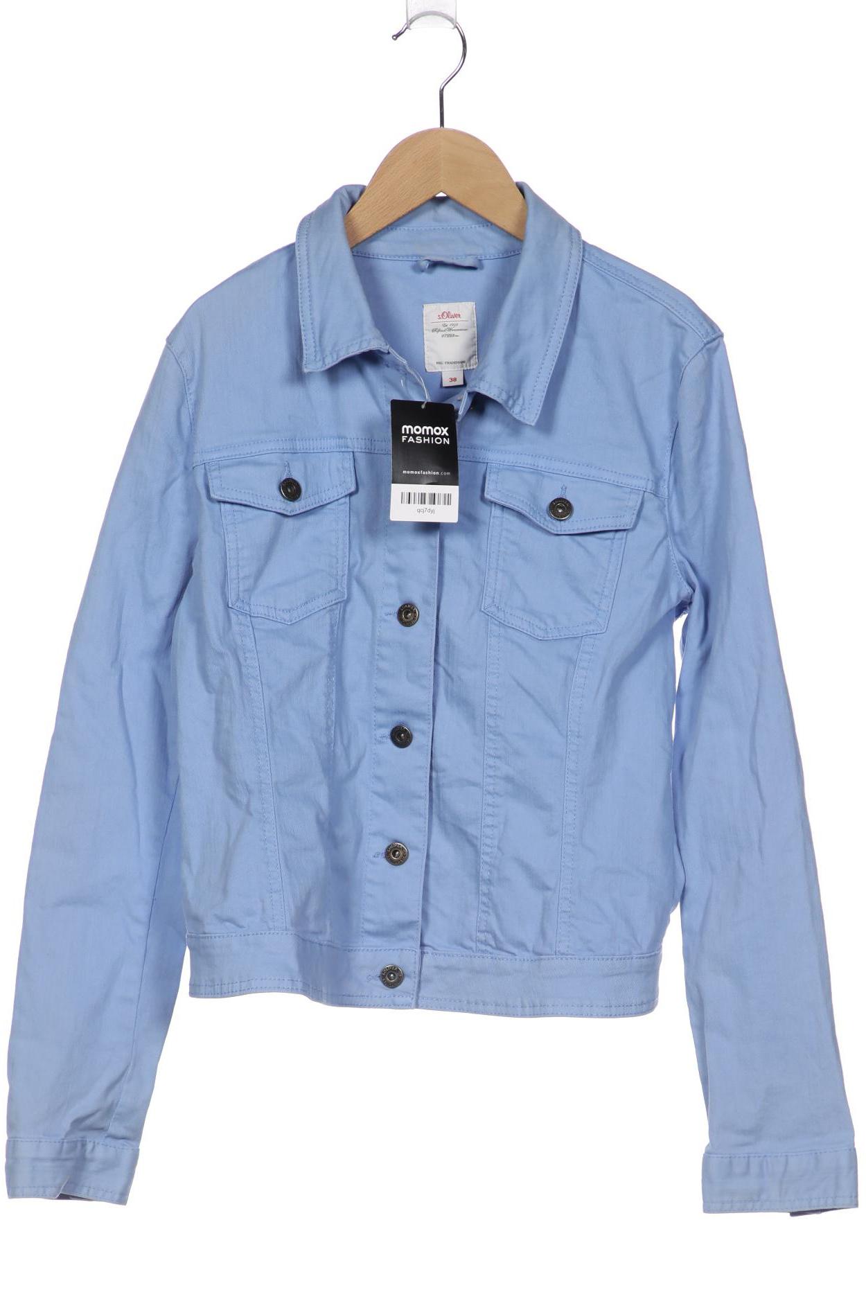 

s.Oliver Damen Jacke, blau, Gr. 38