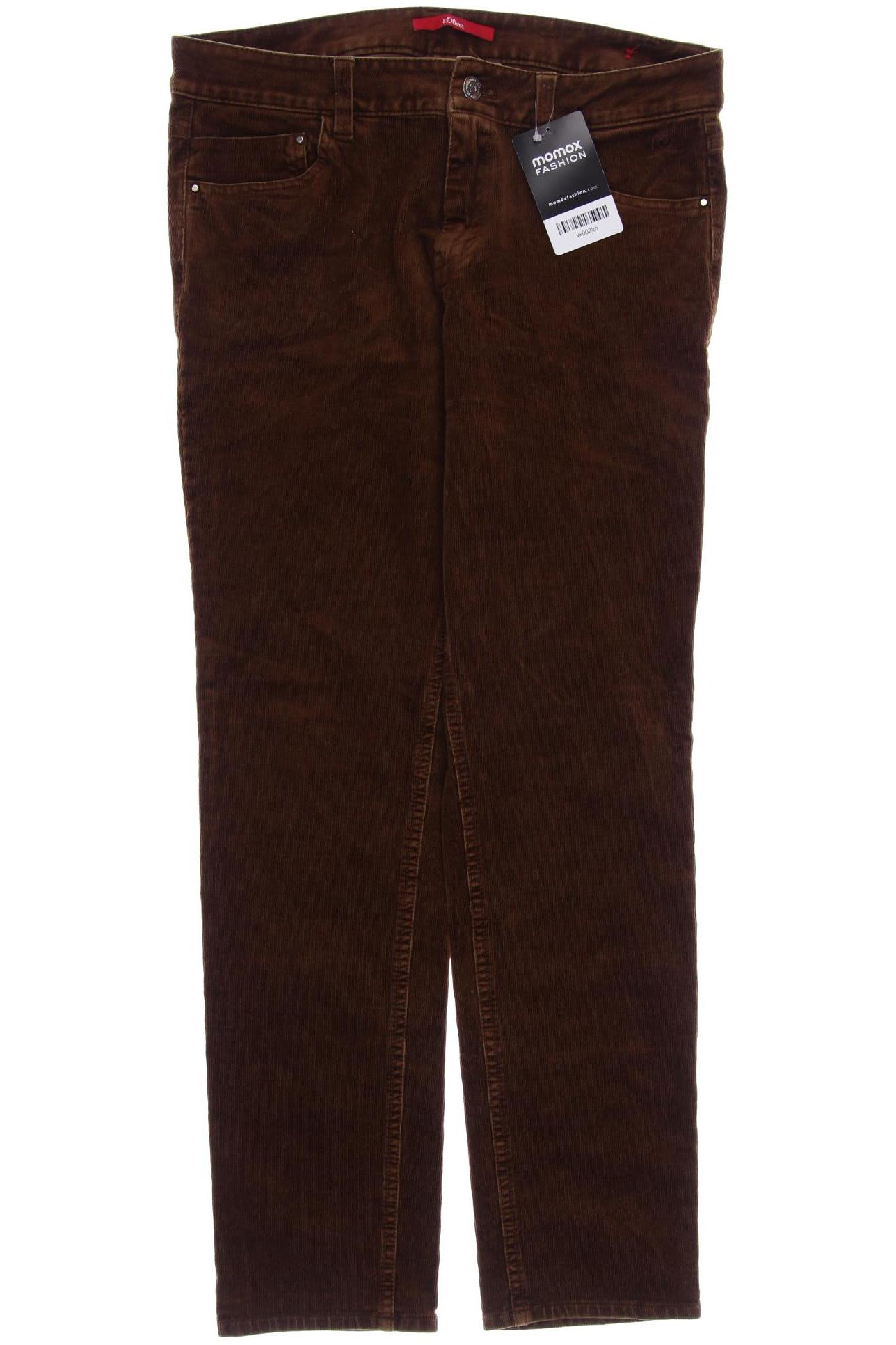 

s.Oliver Damen Stoffhose, braun