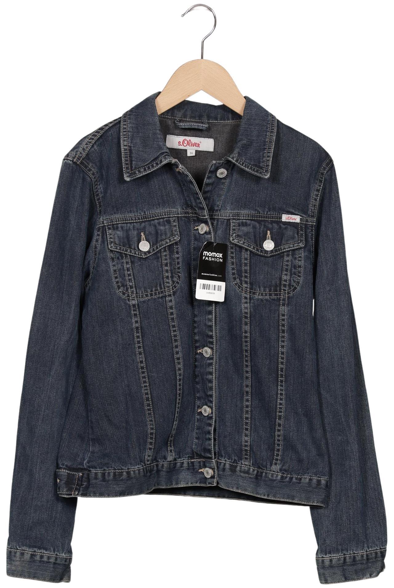 

s.Oliver Damen Jacke, marineblau, Gr. 36