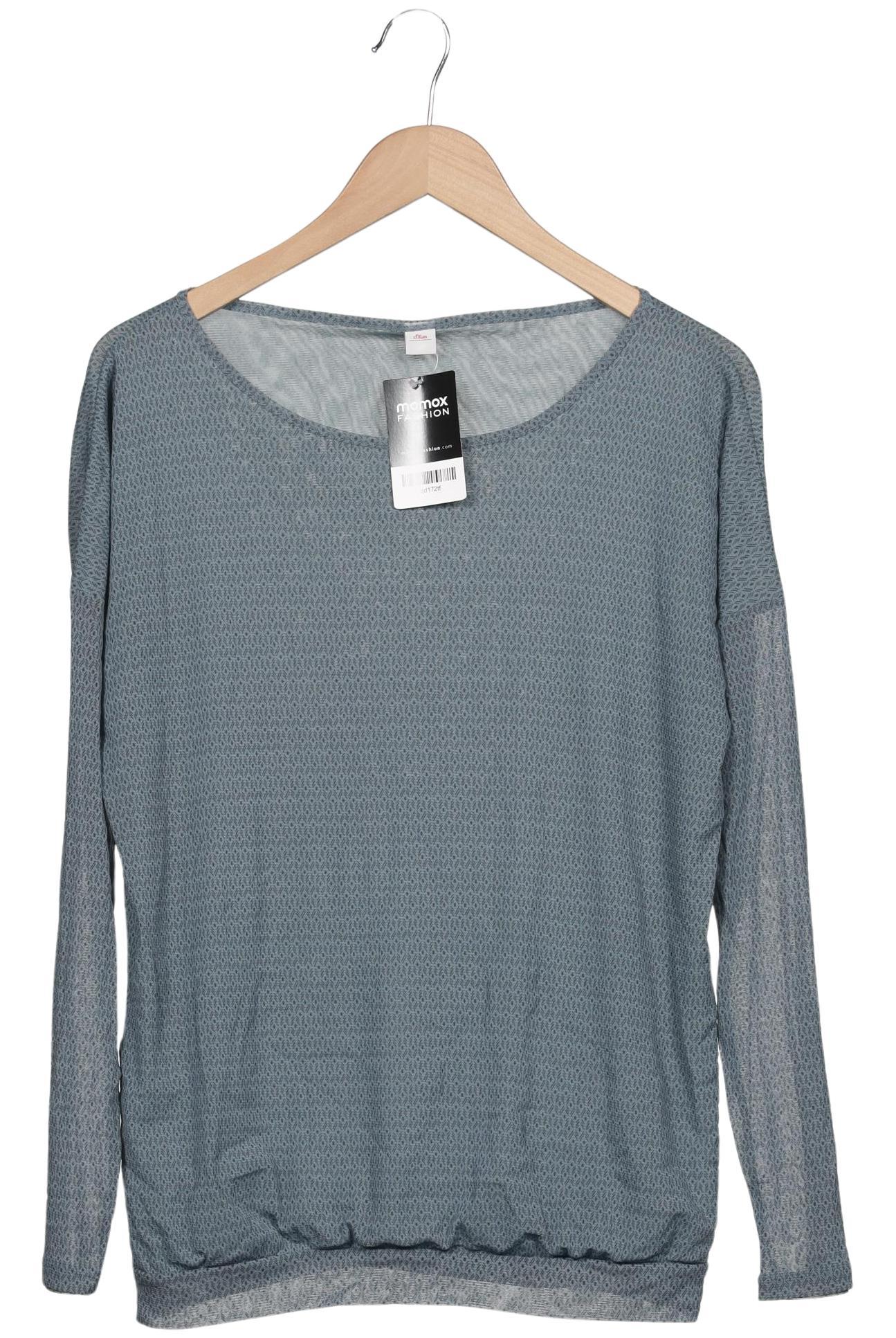 

s.Oliver Damen Langarmshirt, hellblau, Gr. 40