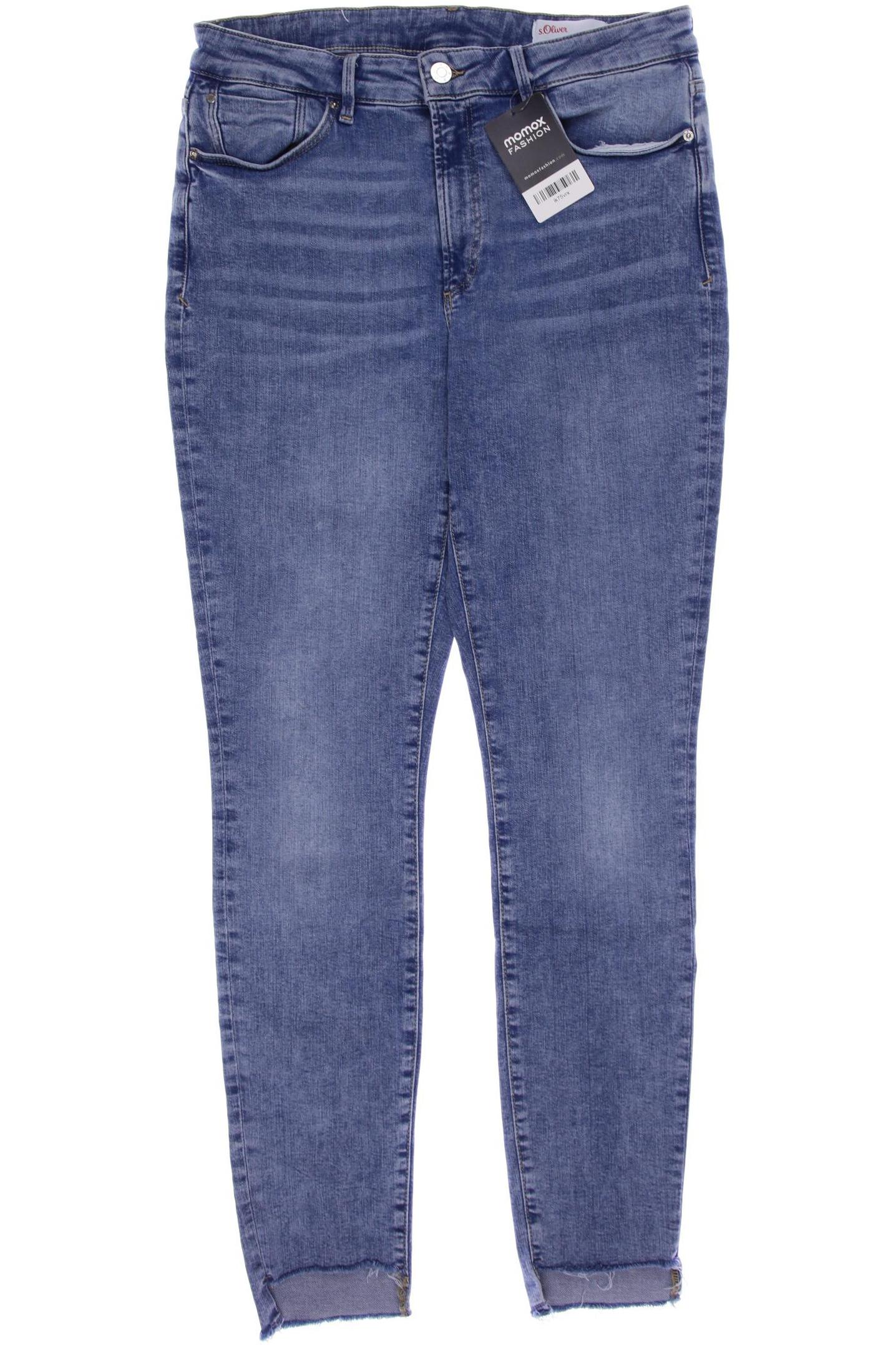 

s.Oliver Damen Jeans, blau