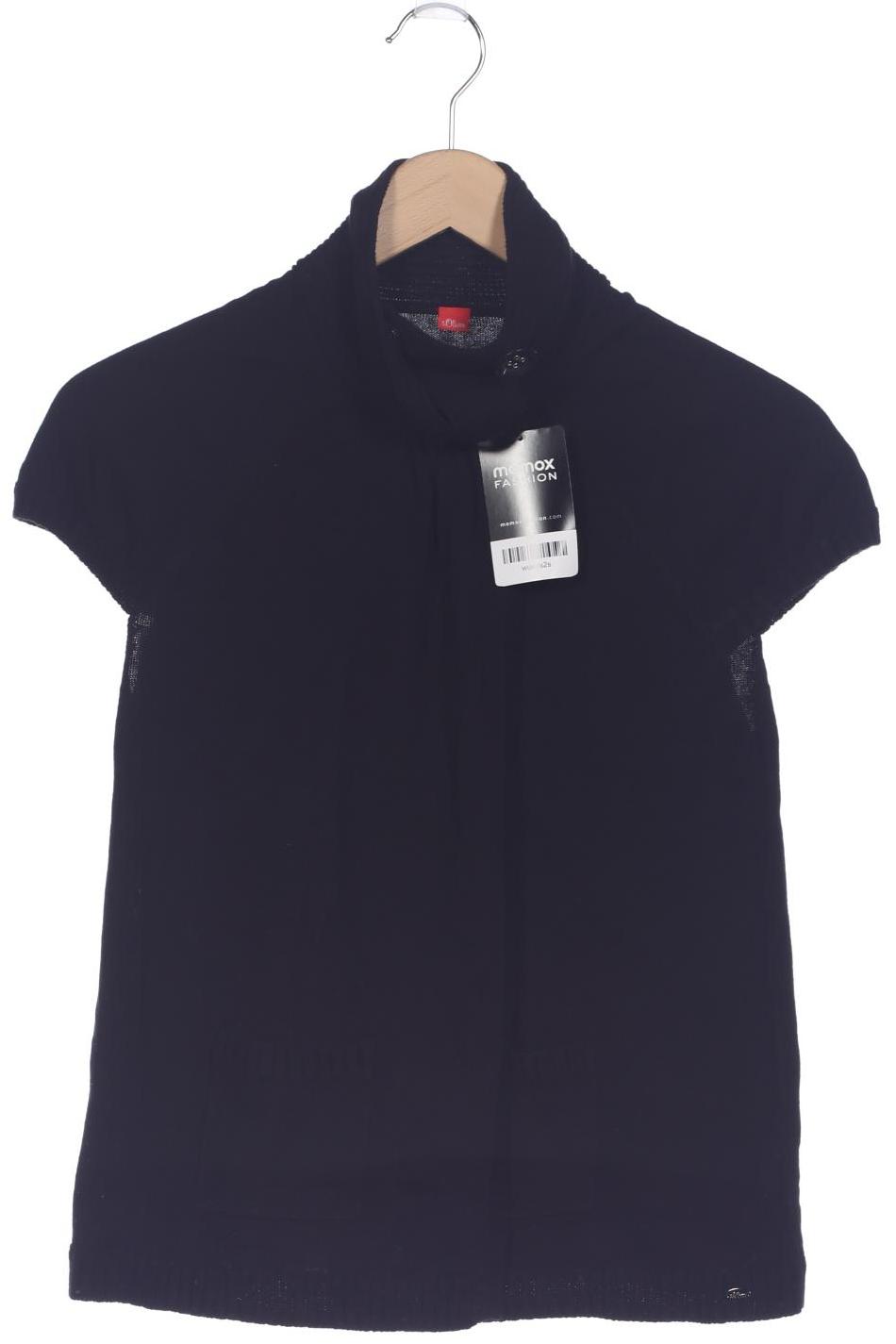 

s.Oliver Damen Strickjacke, schwarz