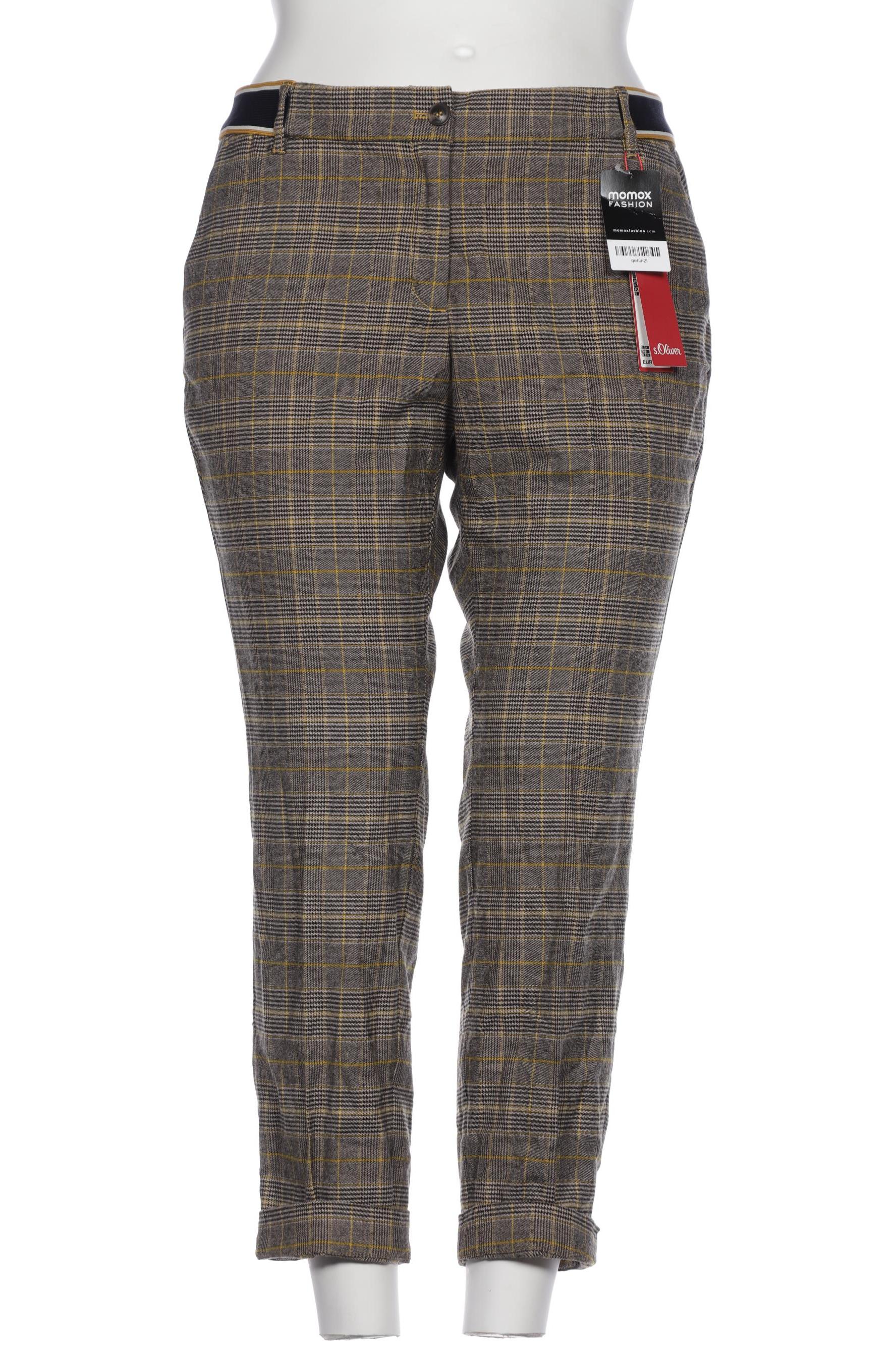 

s.Oliver Damen Stoffhose, braun, Gr. 46