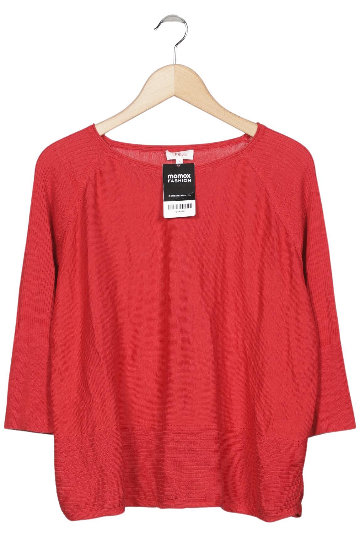 

s.Oliver Damen Pullover, rot, Gr. 36