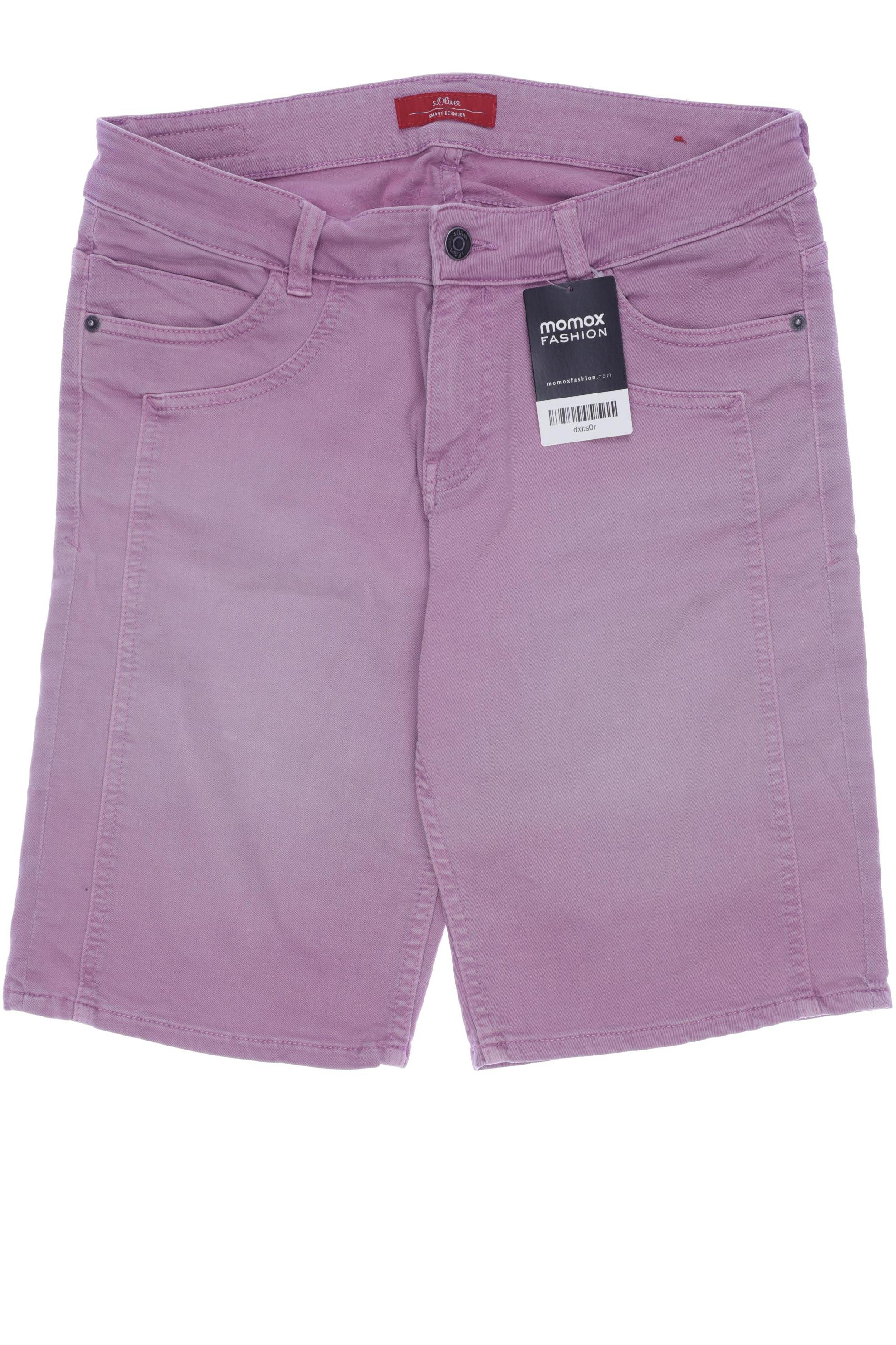 

s.Oliver Damen Shorts, flieder, Gr. 31