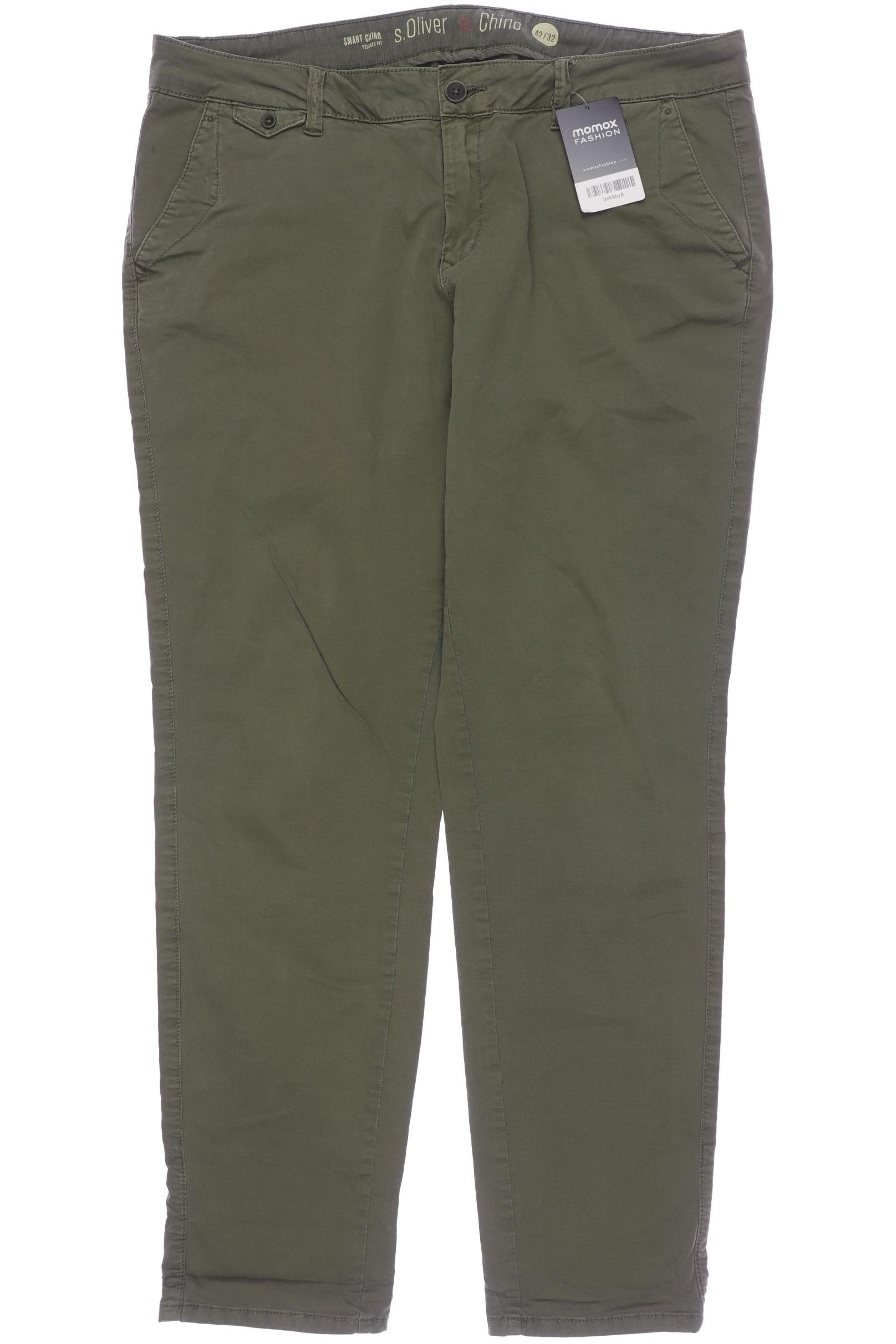 

s.Oliver Damen Stoffhose, grün, Gr. 42