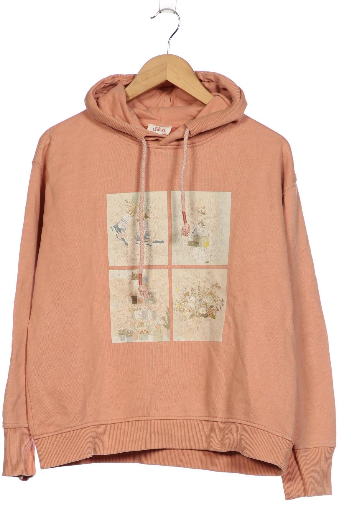 

s.Oliver Damen Kapuzenpullover, pink, Gr. 38