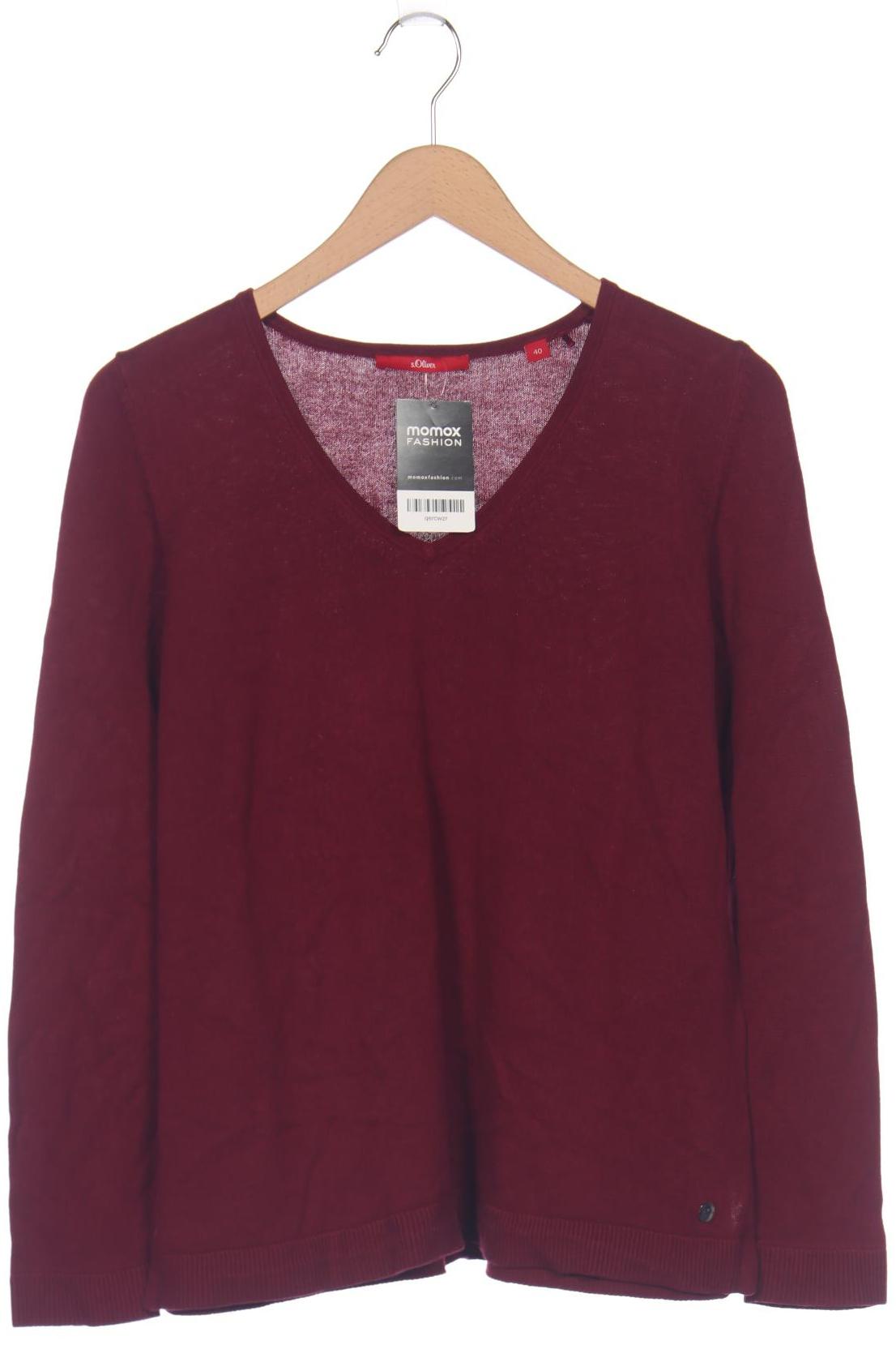 

s.Oliver Damen Pullover, bordeaux, Gr. 40