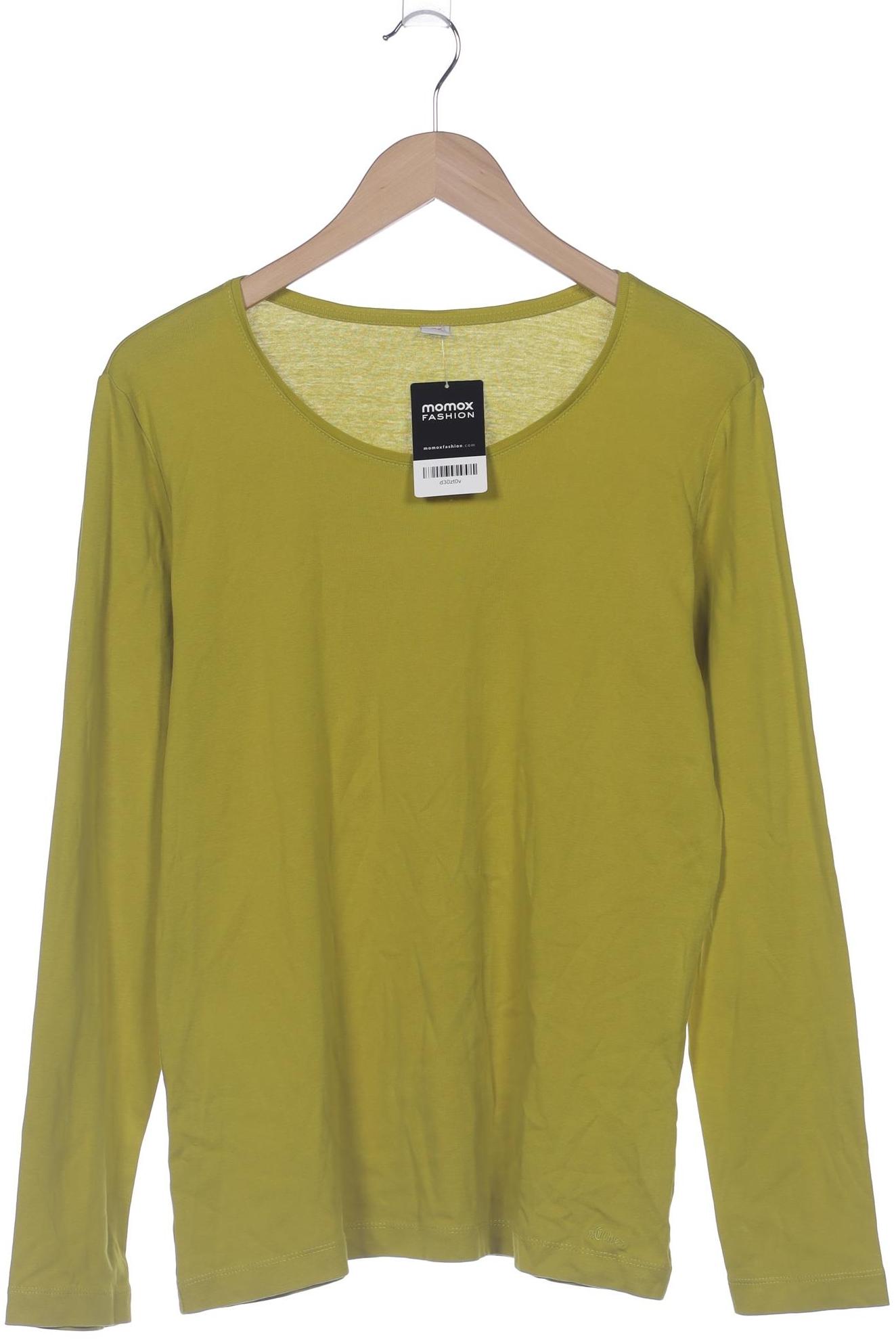 

s.Oliver Damen Langarmshirt, grün, Gr. 44