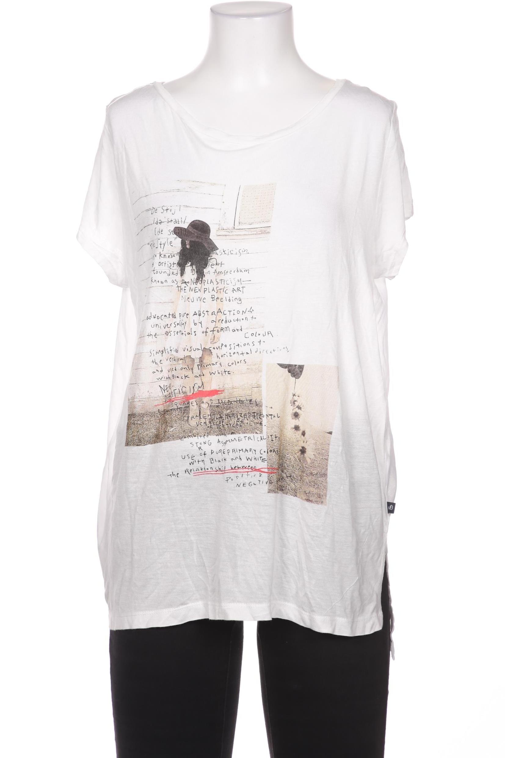 

s.Oliver Damen T-Shirt, weiß, Gr. 36