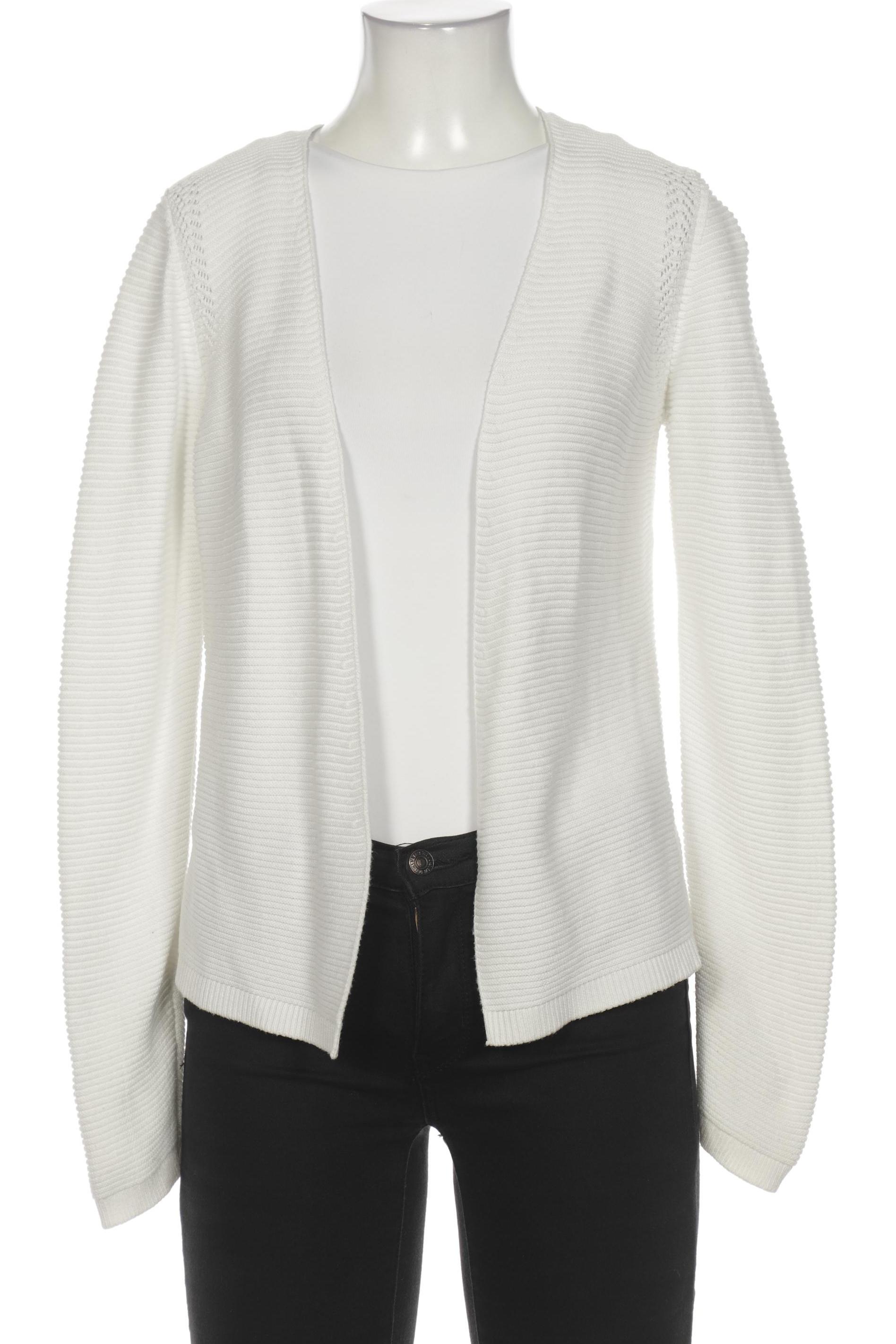

s.Oliver Damen Strickjacke, weiß, Gr. 34