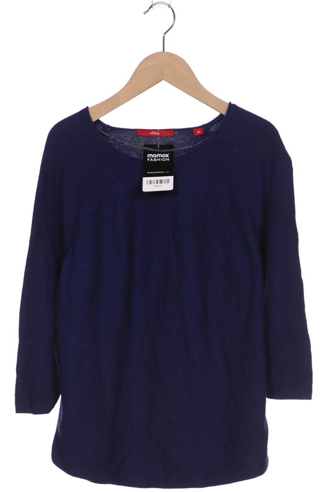 

s.Oliver Damen Pullover, blau