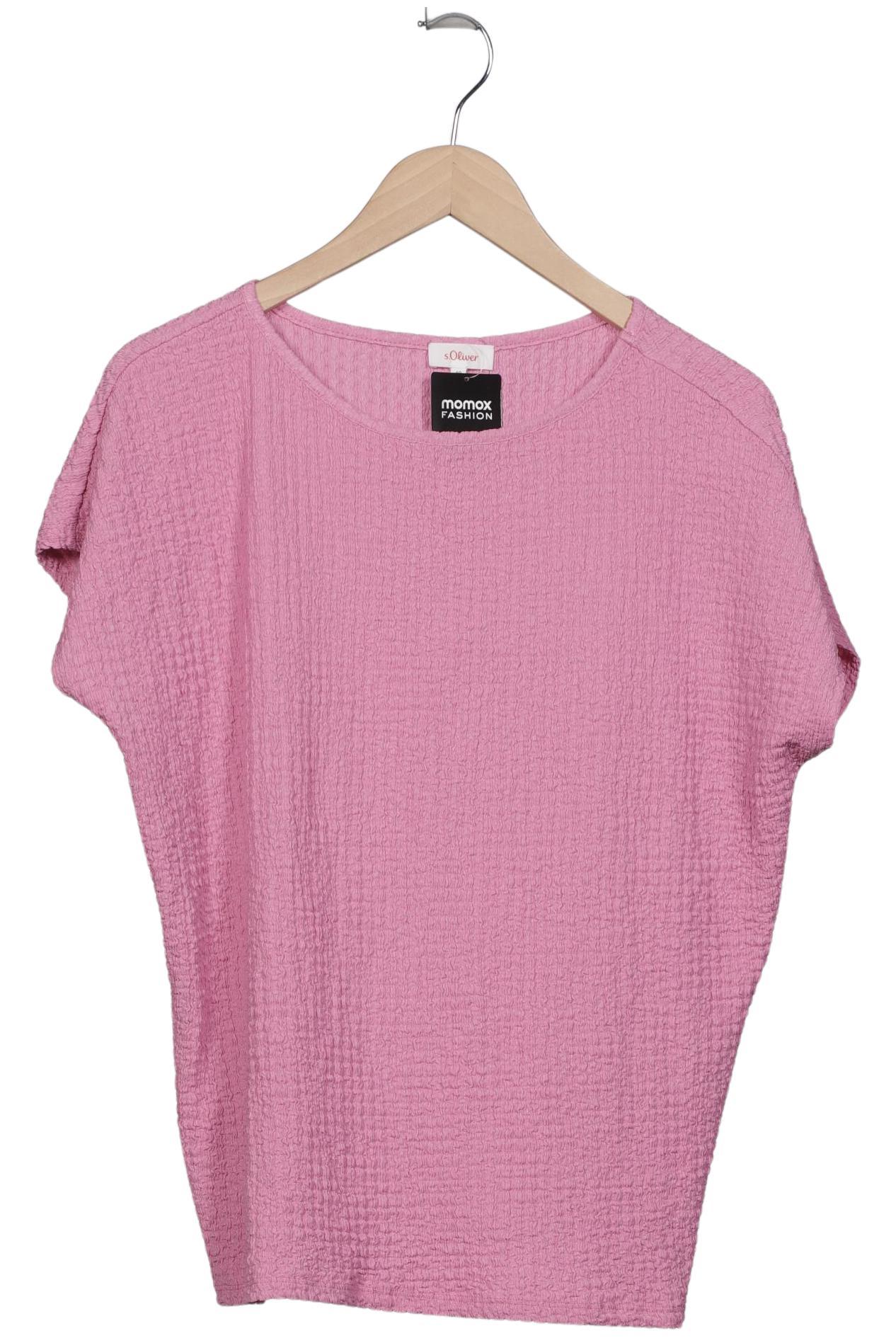 

s.Oliver Damen T-Shirt, pink, Gr. 40