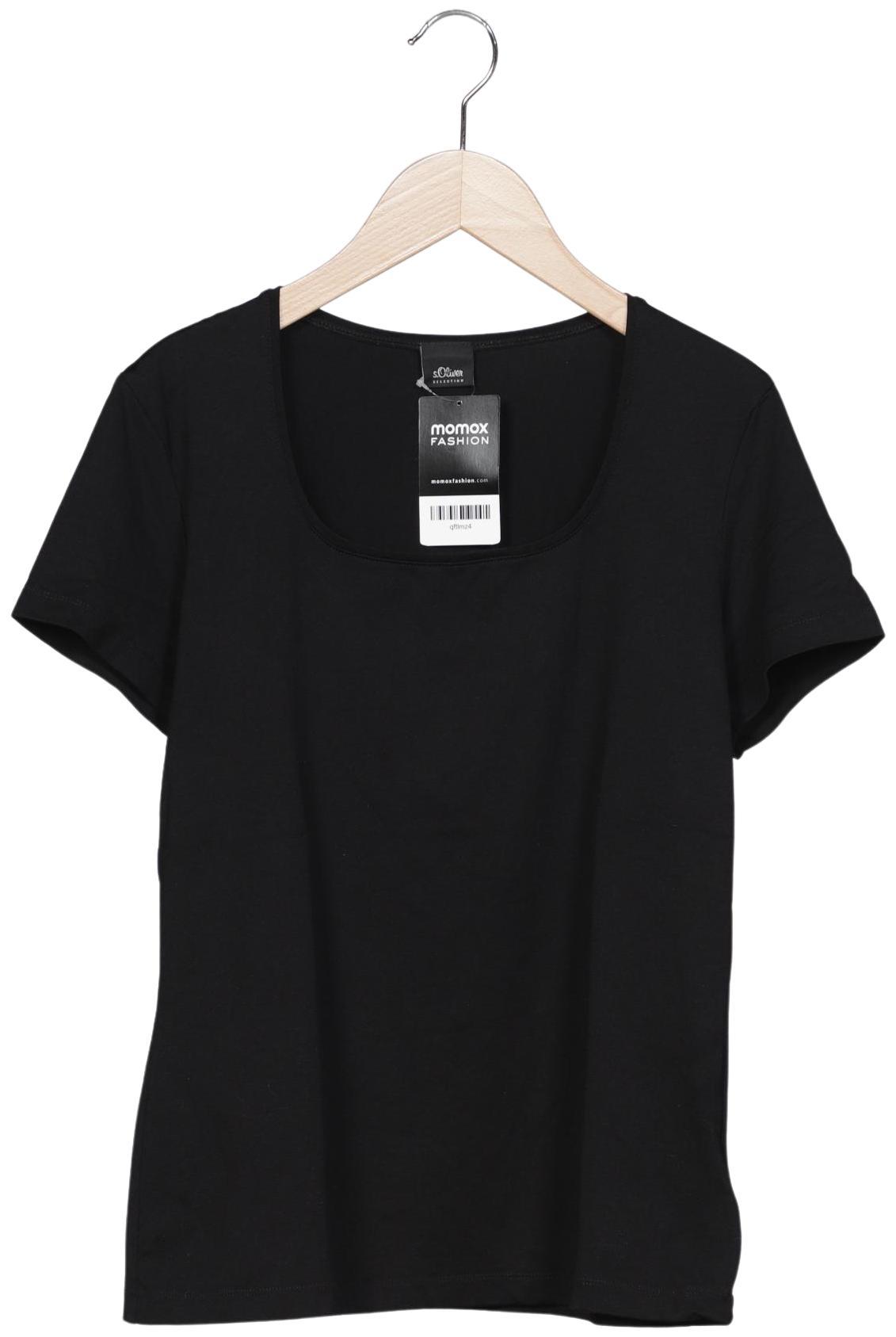 

s.Oliver Damen T-Shirt, schwarz, Gr. 40