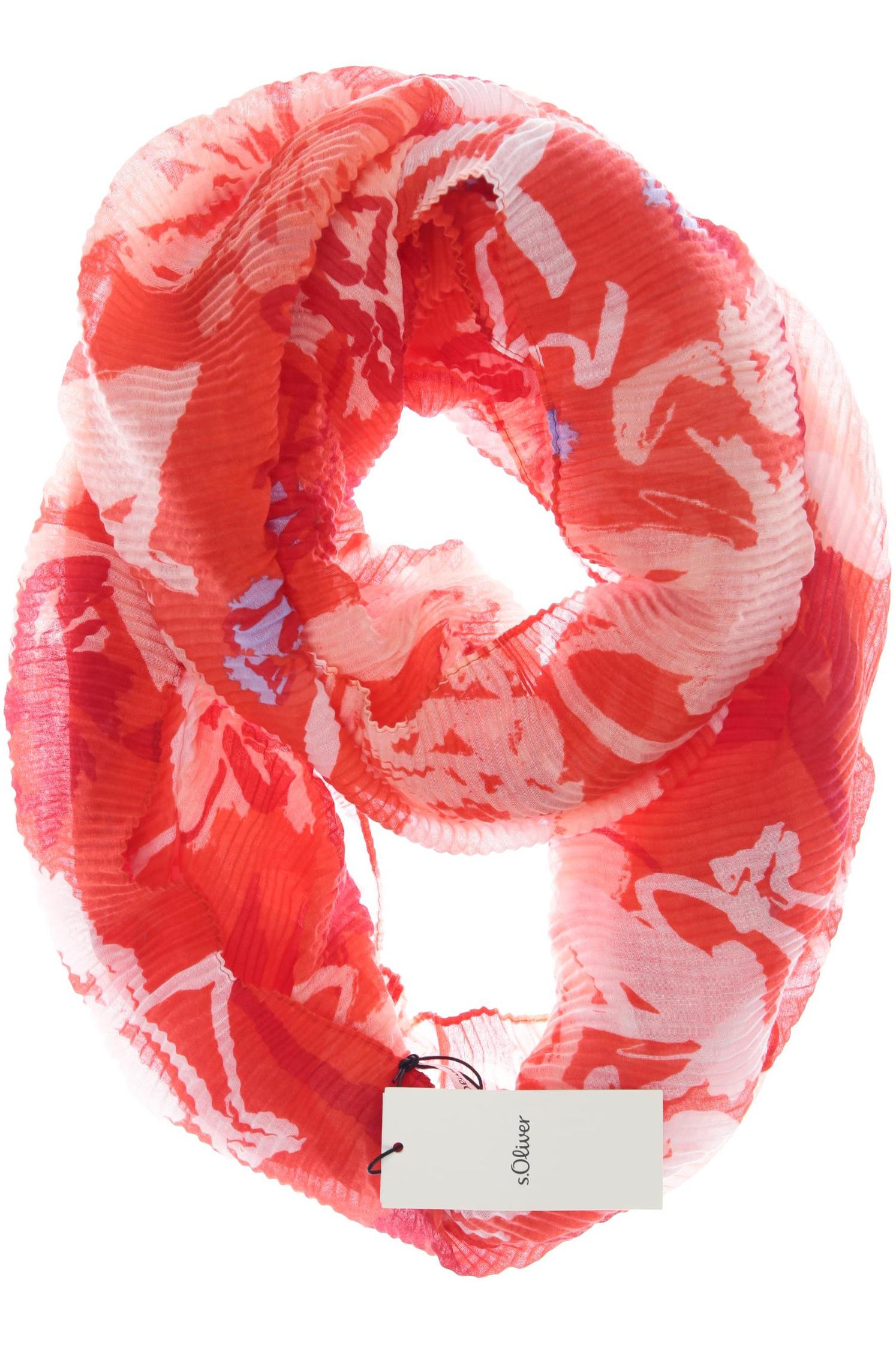 

s.Oliver Damen Schal, rot, Gr.