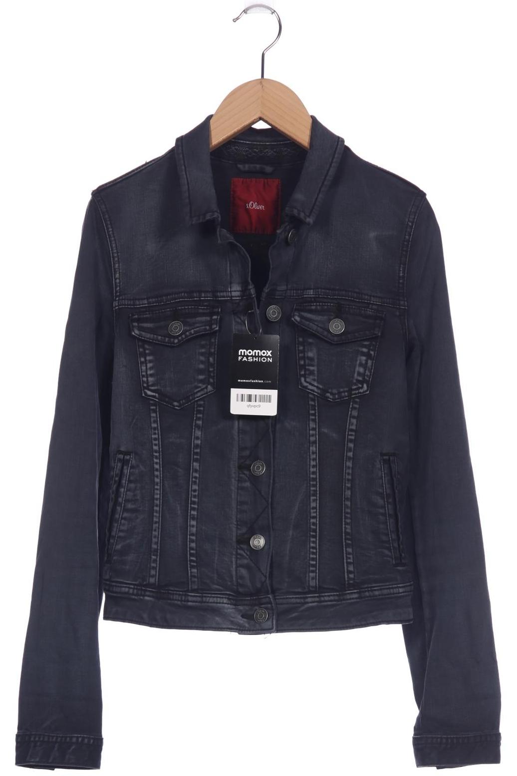 

s.Oliver Damen Jacke, marineblau, Gr. 34