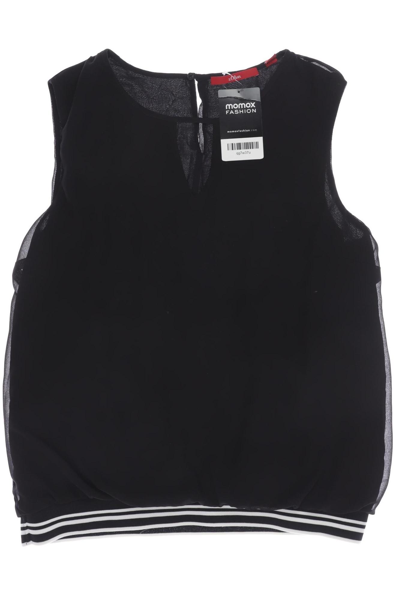 Thumbnail - s.Oliver Damen Top, schwarz, Gr. 38
