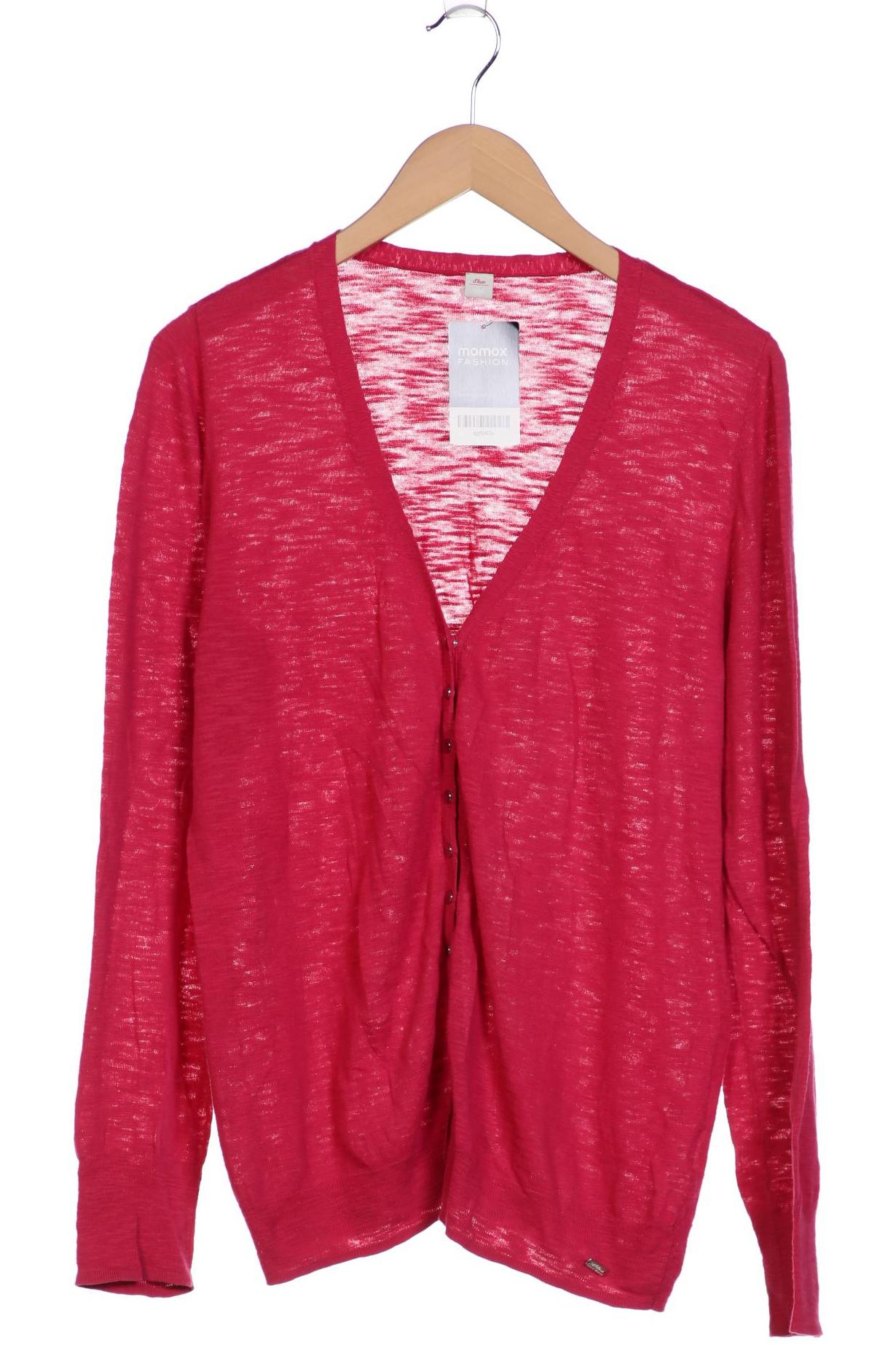 

s.Oliver Damen Strickjacke, pink, Gr. 44