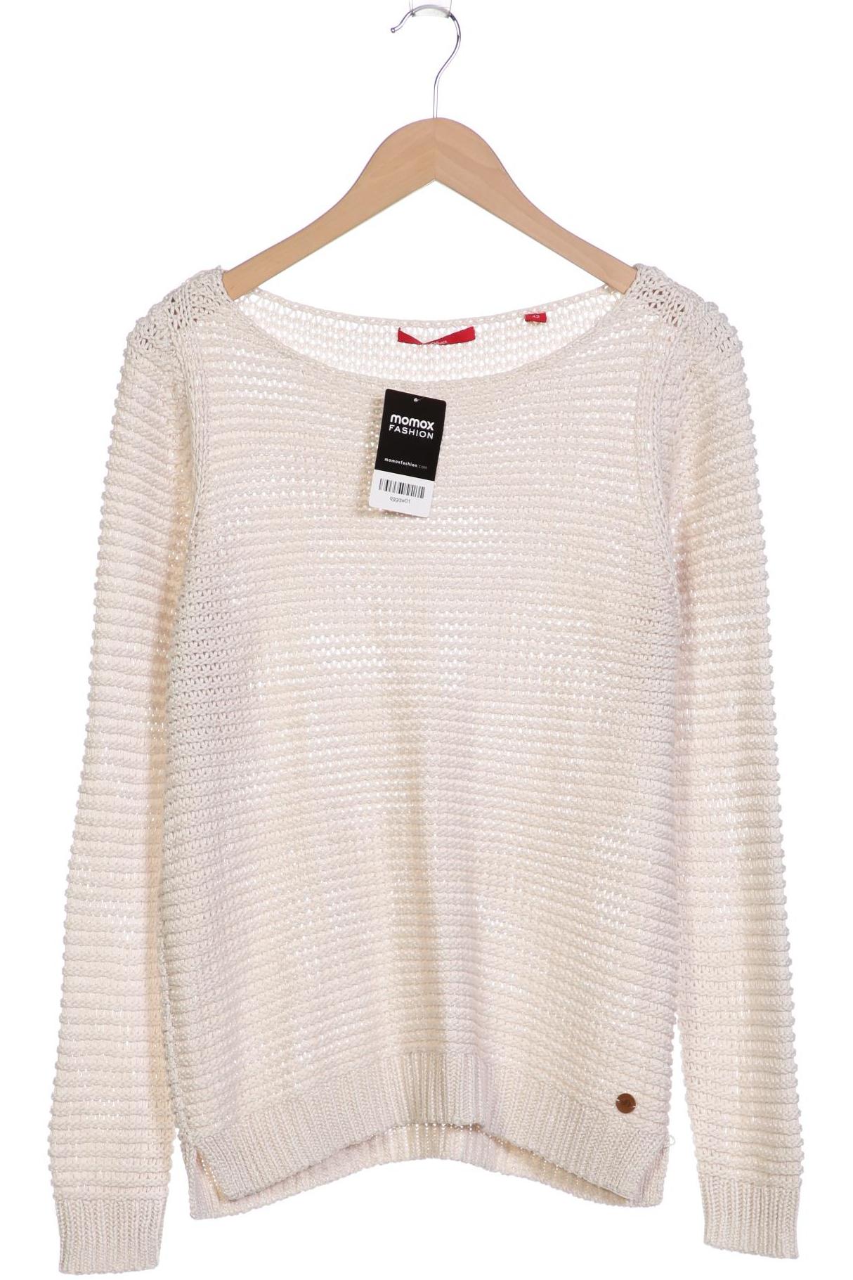 

s.Oliver Damen Pullover, weiß, Gr. 42
