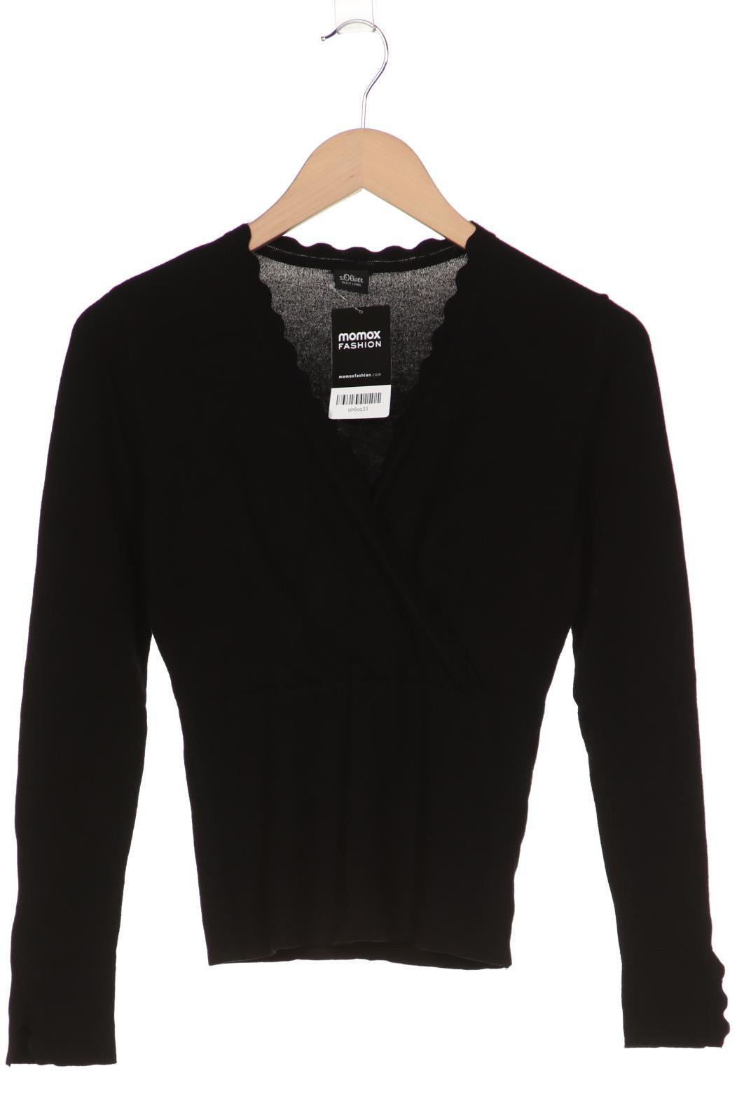 

s.Oliver Damen Pullover, schwarz