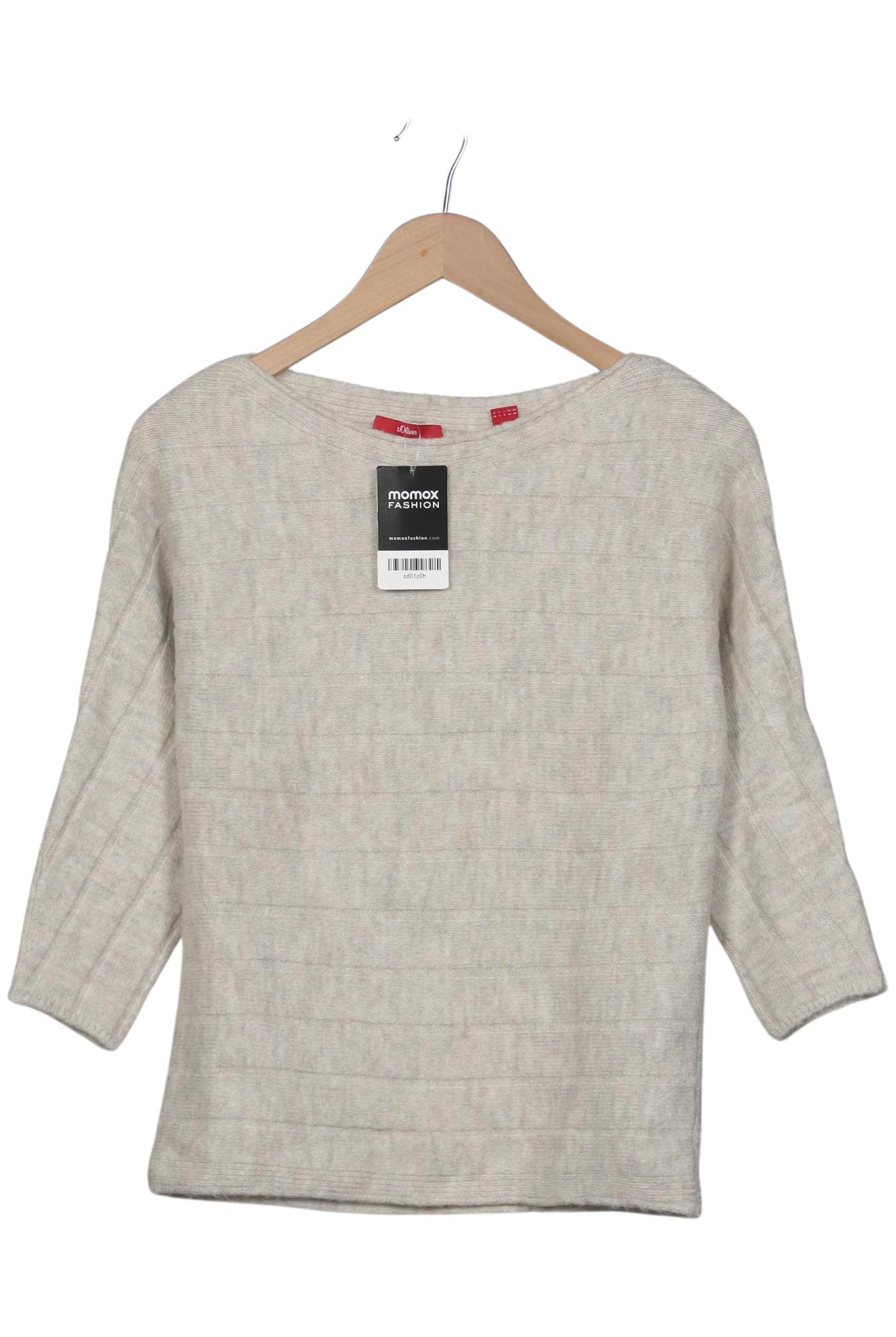 

s.Oliver Damen Pullover, beige, Gr. 34
