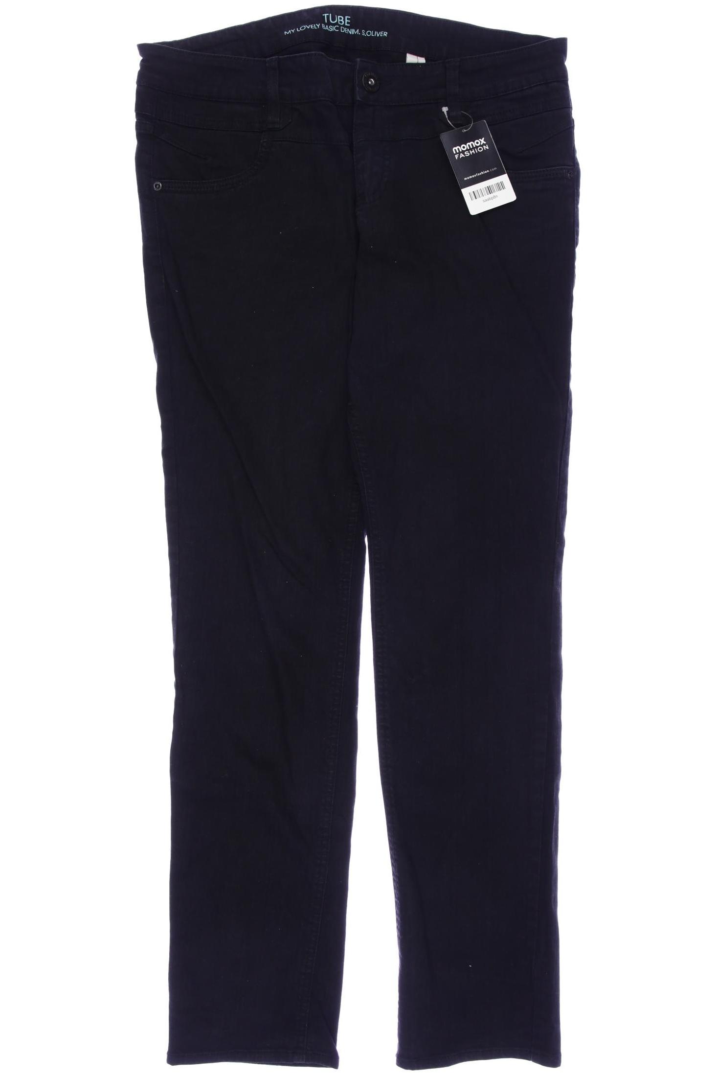 

s.Oliver Damen Jeans, schwarz, Gr. 40