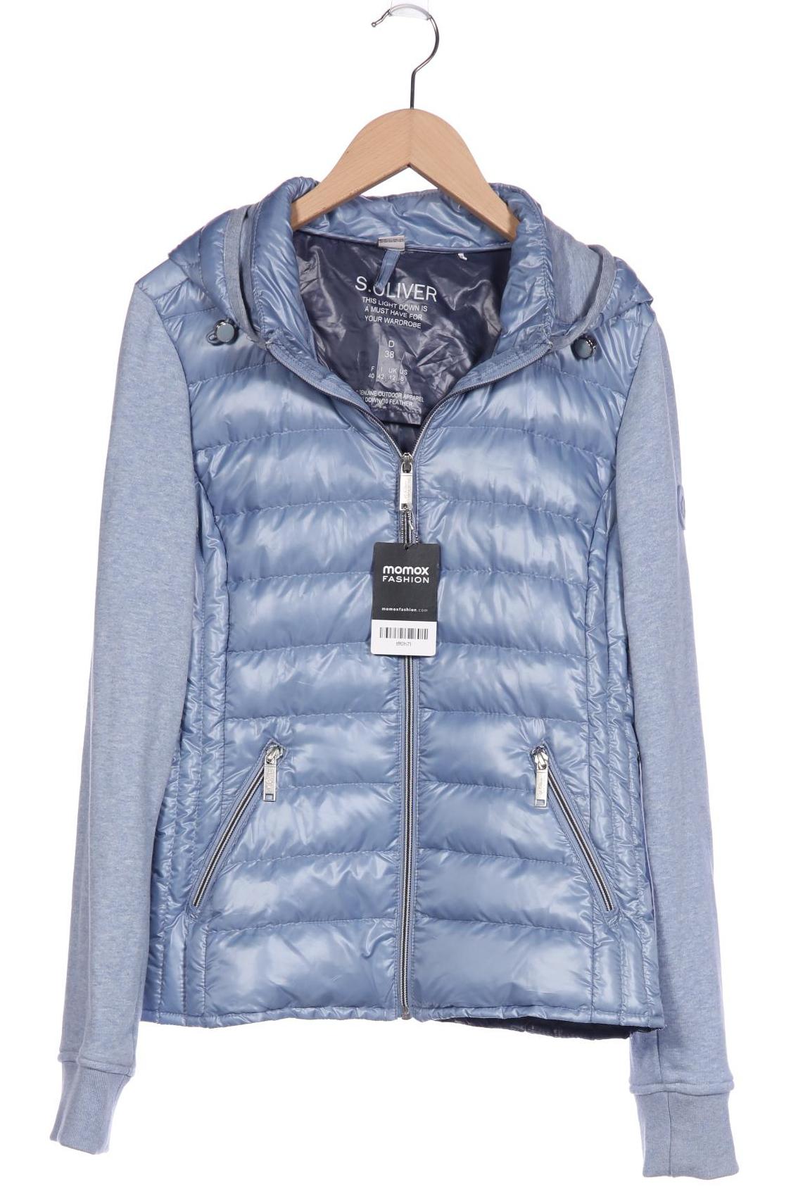 

s.Oliver Damen Jacke, hellblau, Gr. 38