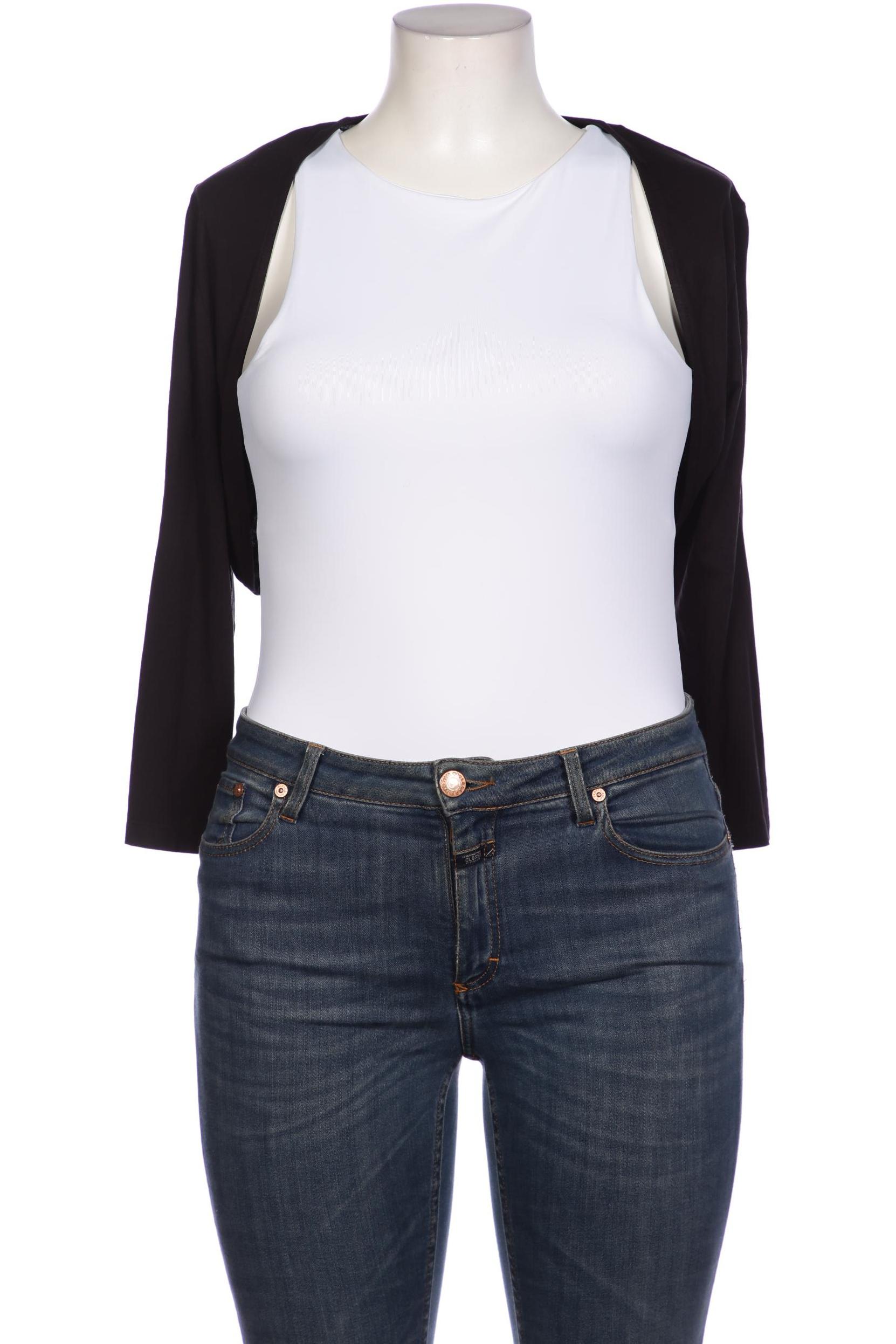 

s.Oliver Damen Strickjacke, schwarz, Gr. 42