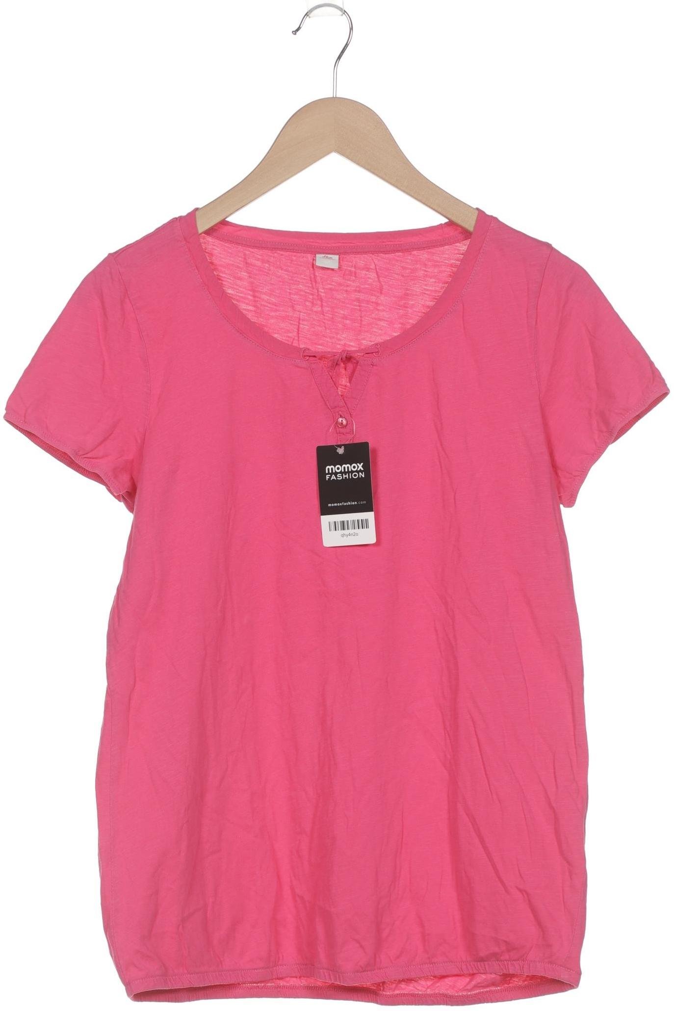 

s.Oliver Damen T-Shirt, pink, Gr. 38