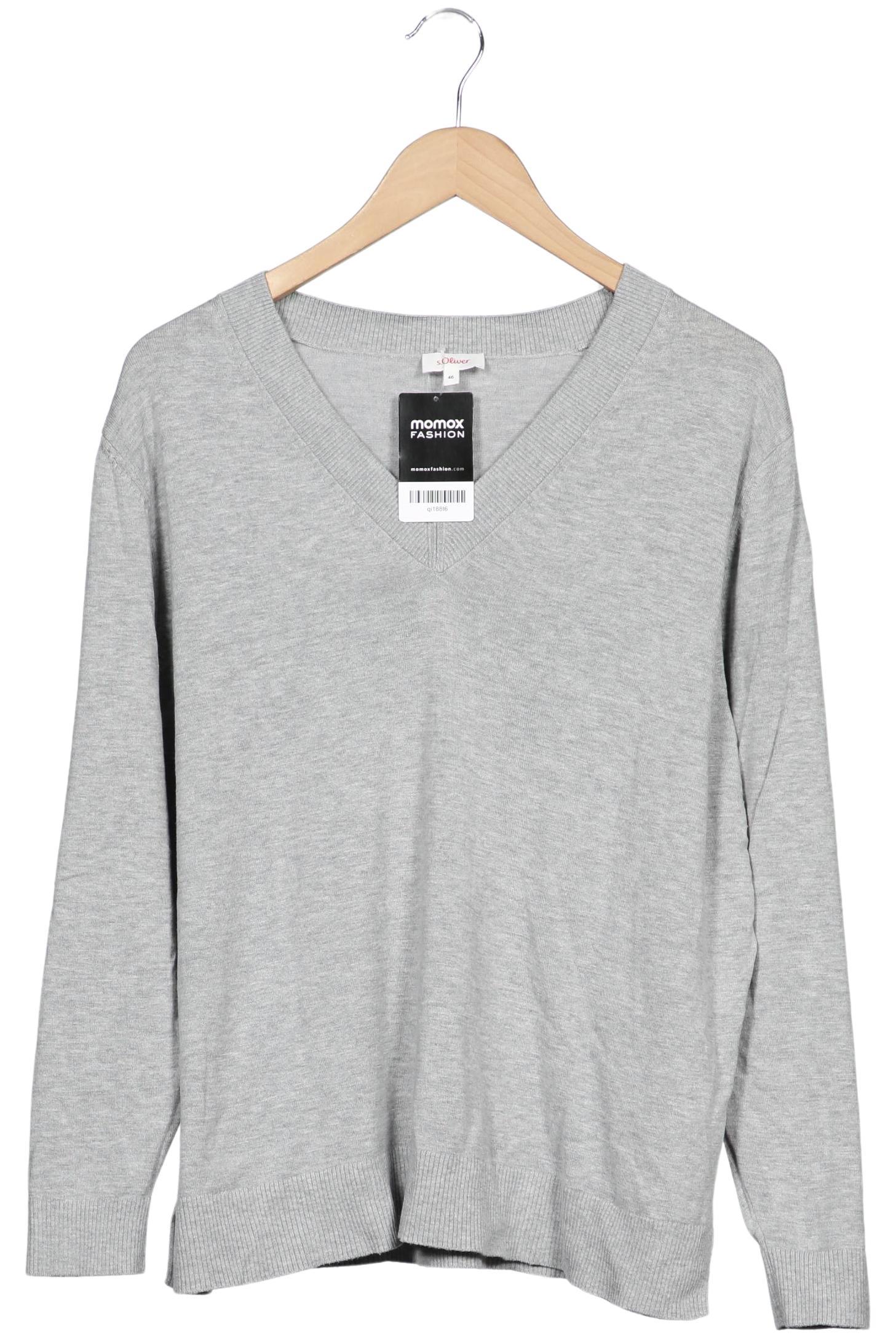 

s.Oliver Damen Pullover, grau, Gr. 46