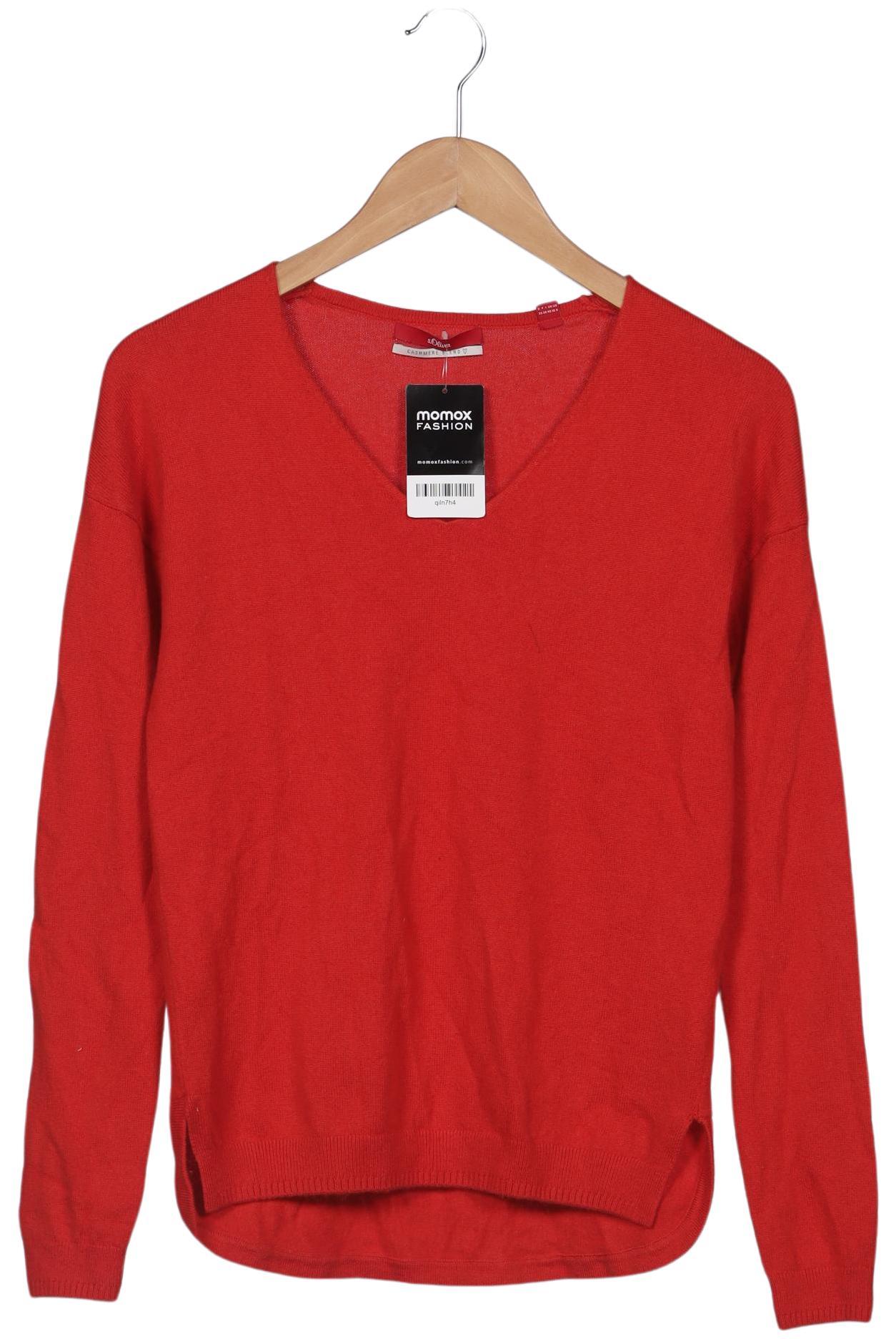 

s.Oliver Damen Pullover, rot, Gr. 36
