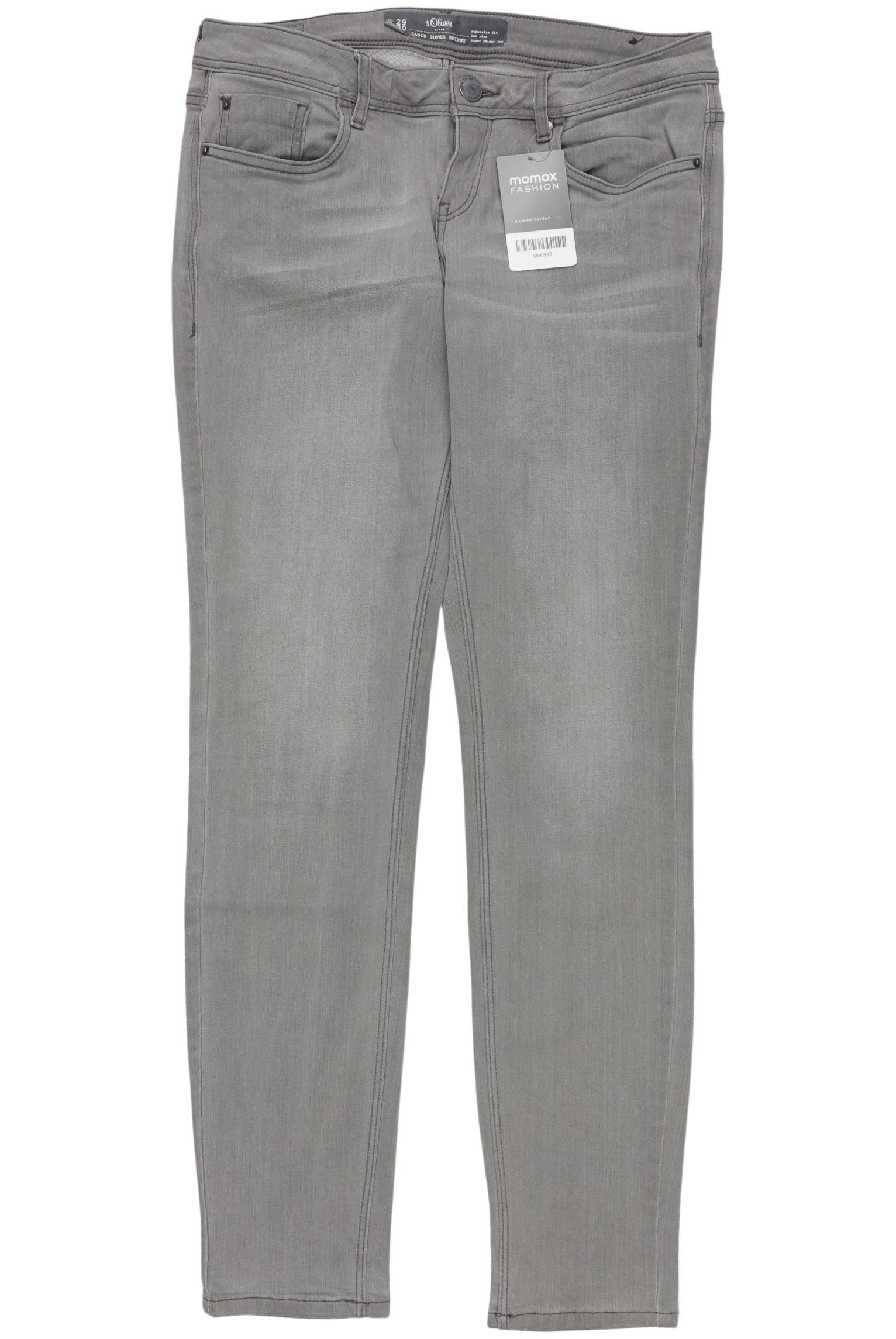 

s.Oliver Damen Jeans, grau, Gr. 29