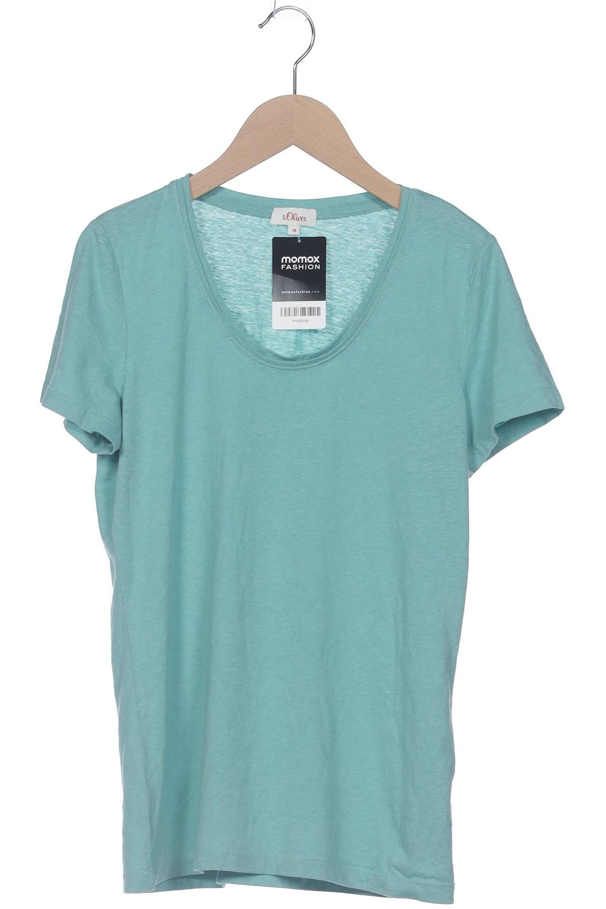 

s.Oliver Damen T-Shirt, türkis, Gr. 38