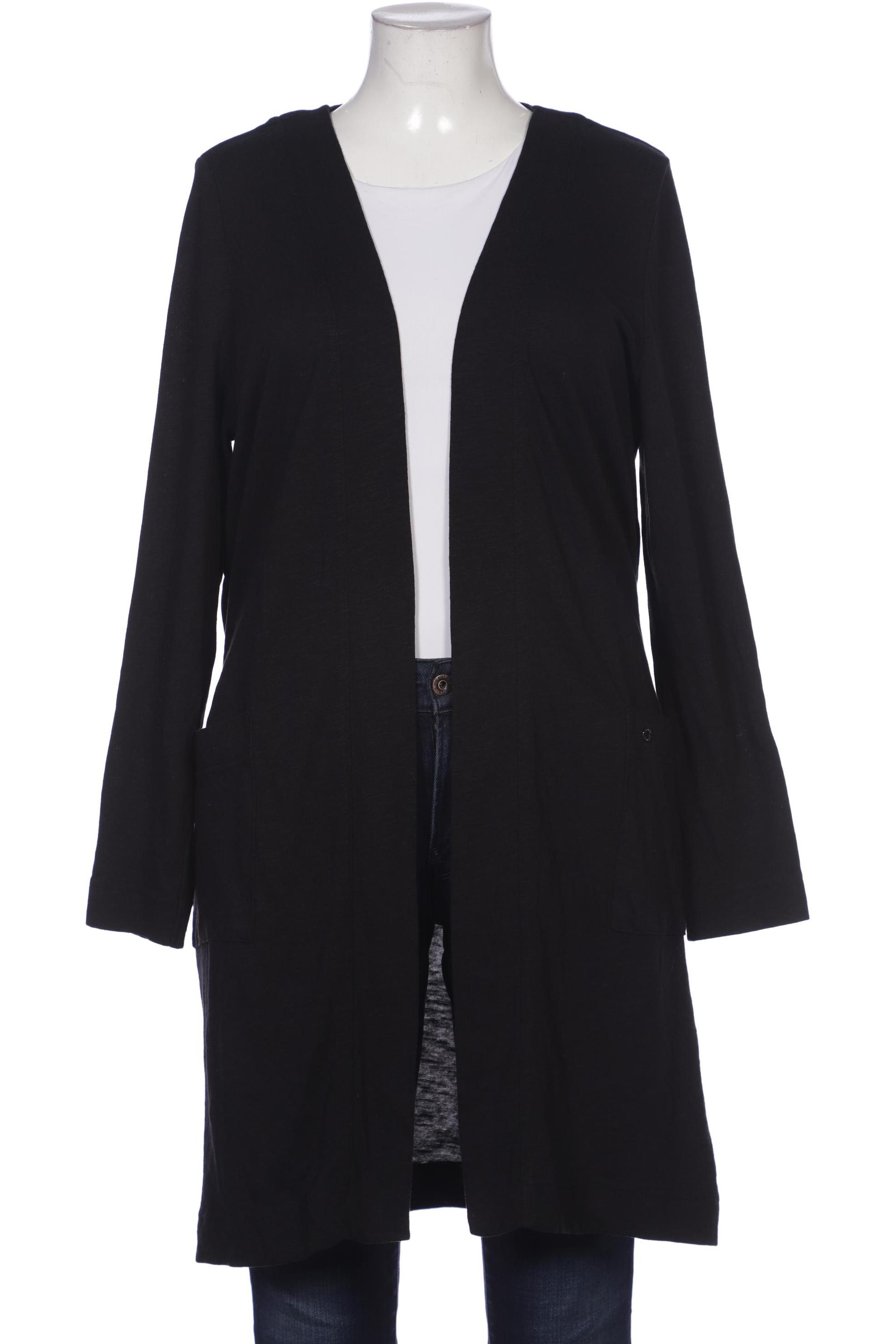 

s.Oliver Damen Strickjacke, schwarz, Gr. 46