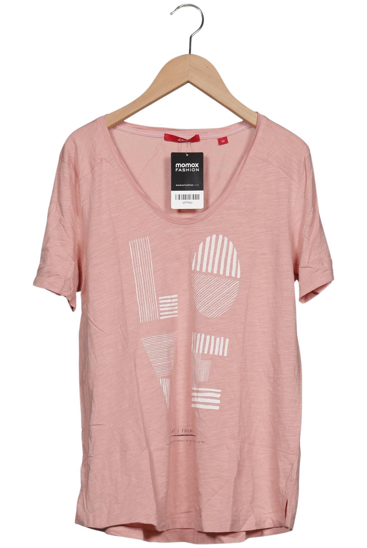 

s.Oliver Damen T-Shirt, pink, Gr. 38