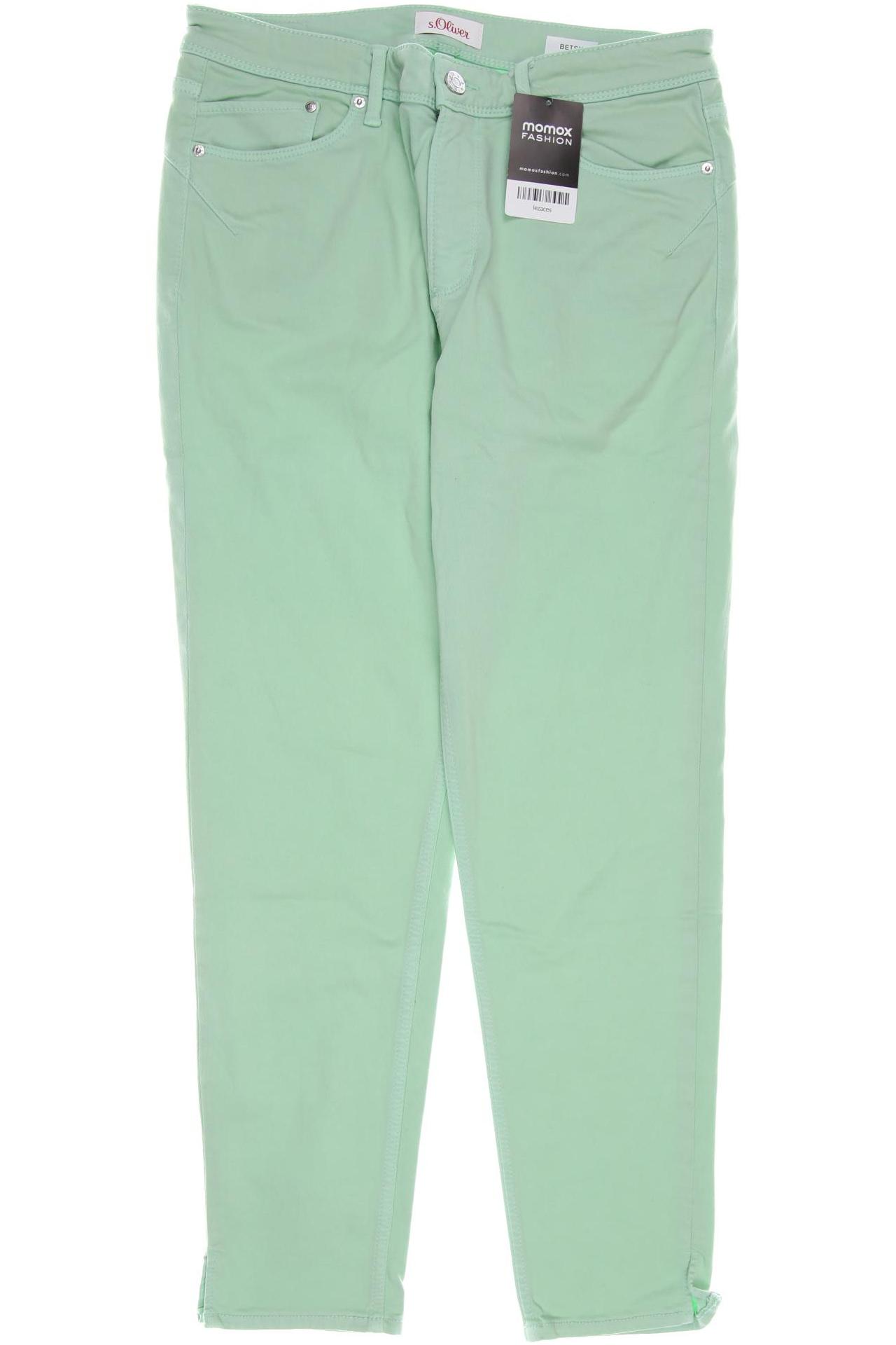 

s.Oliver Damen Jeans, hellgrün