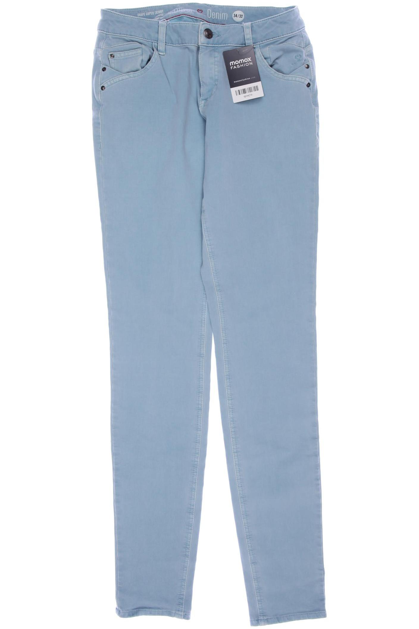 

s.Oliver Damen Jeans, türkis