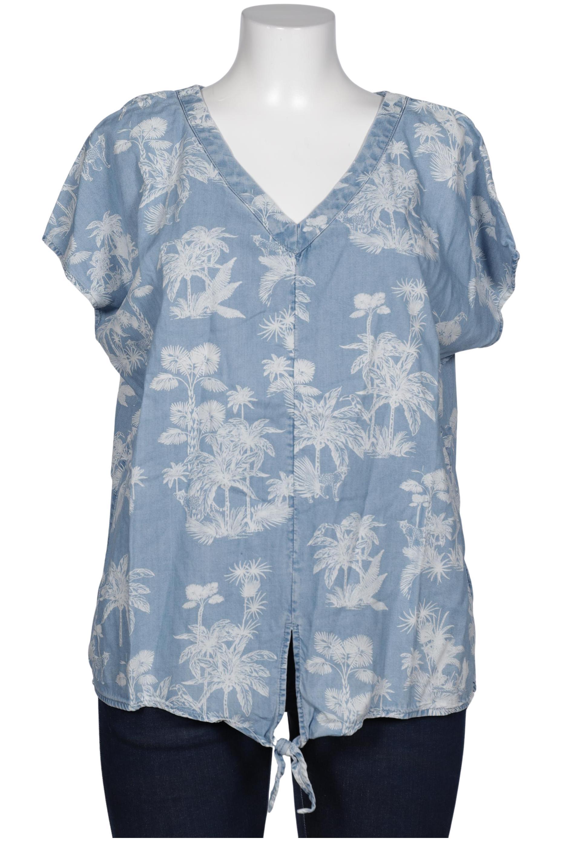 

s.Oliver Damen Bluse, blau, Gr. 46