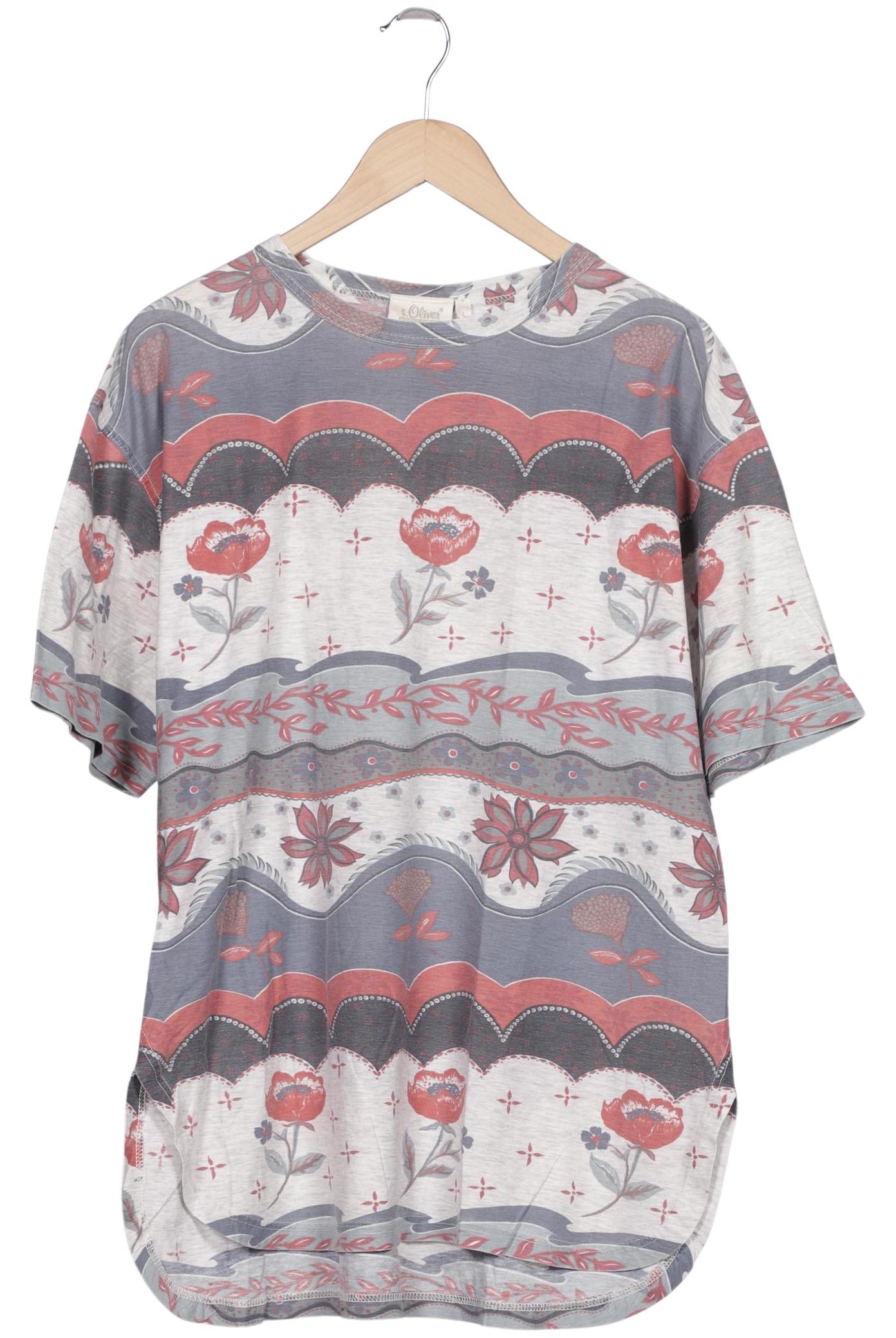 

s.Oliver Damen T-Shirt, grau, Gr. 42