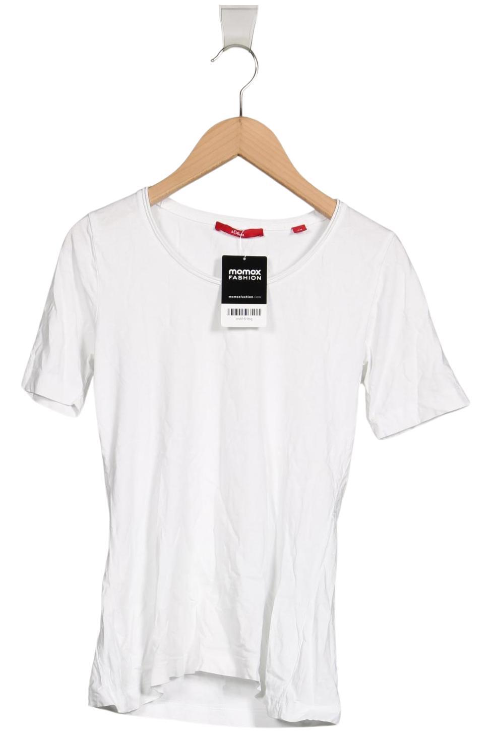 

s.Oliver Damen T-Shirt, weiß, Gr. 34