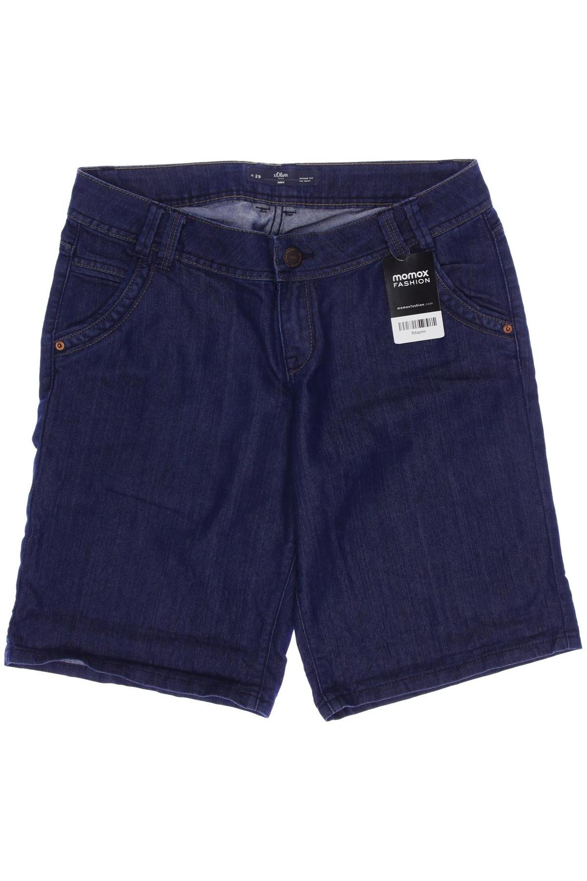 

s.Oliver Damen Shorts, blau, Gr. 29