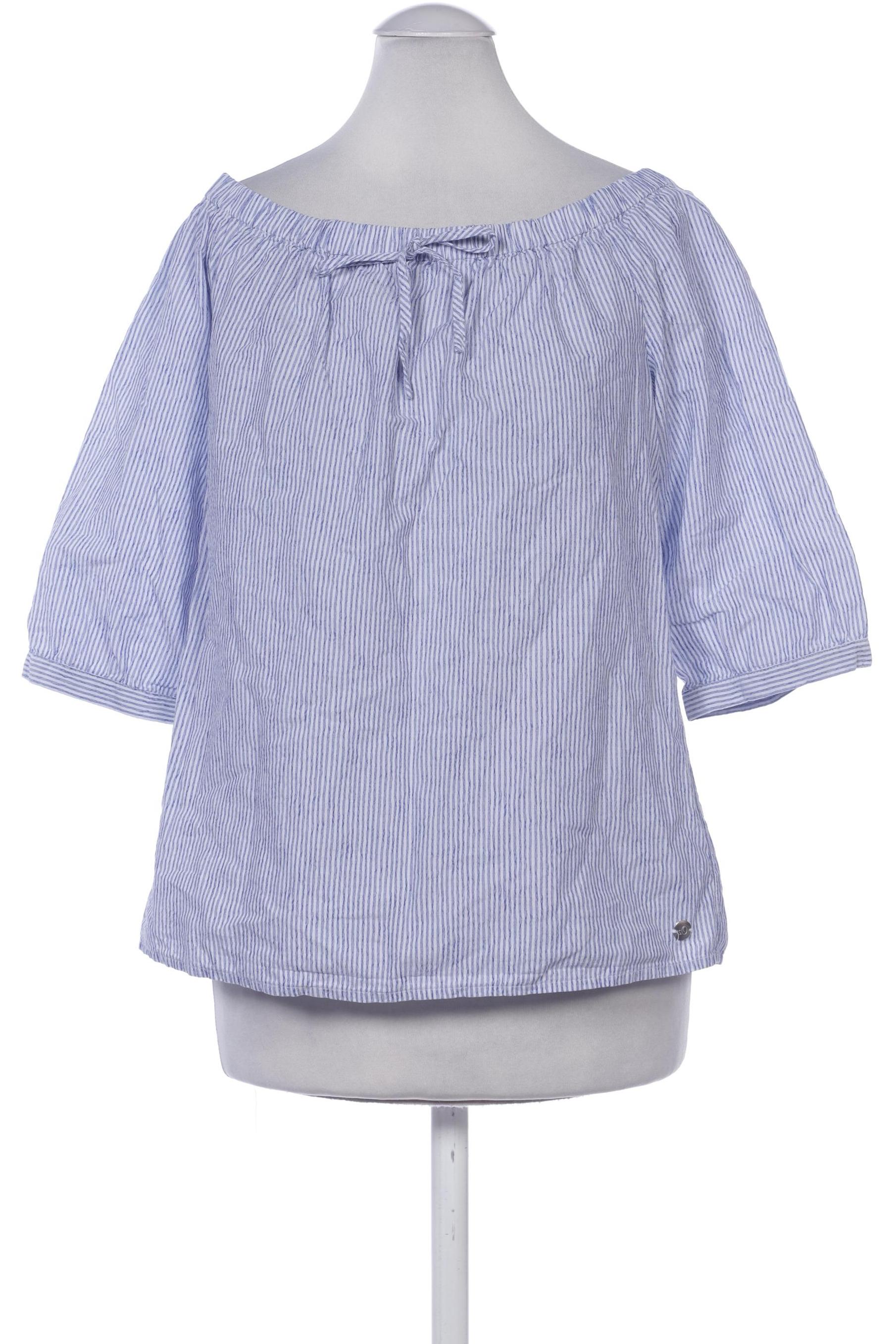 

s.Oliver Damen Bluse, blau, Gr. 34