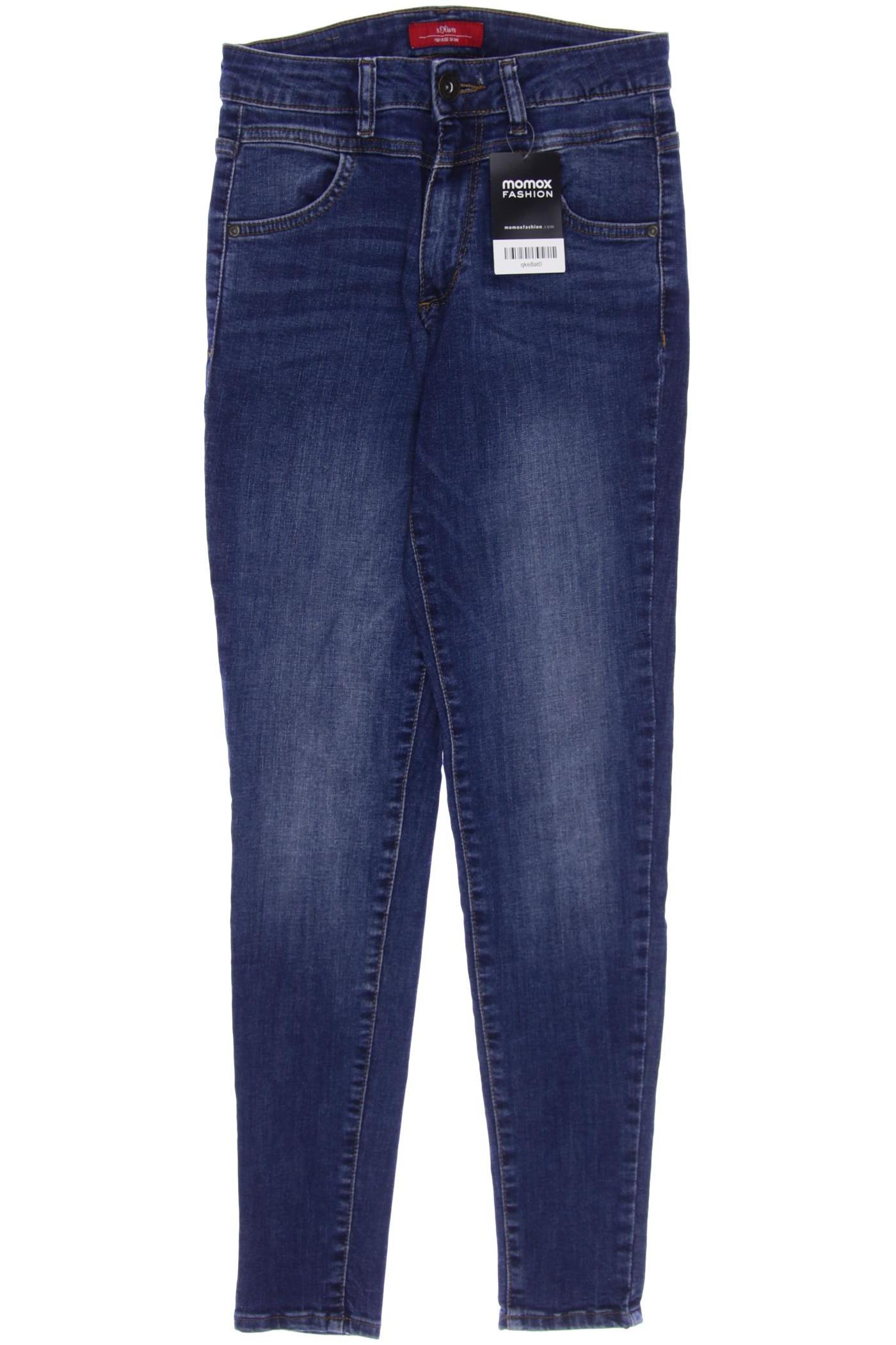 

s.Oliver Damen Jeans, marineblau