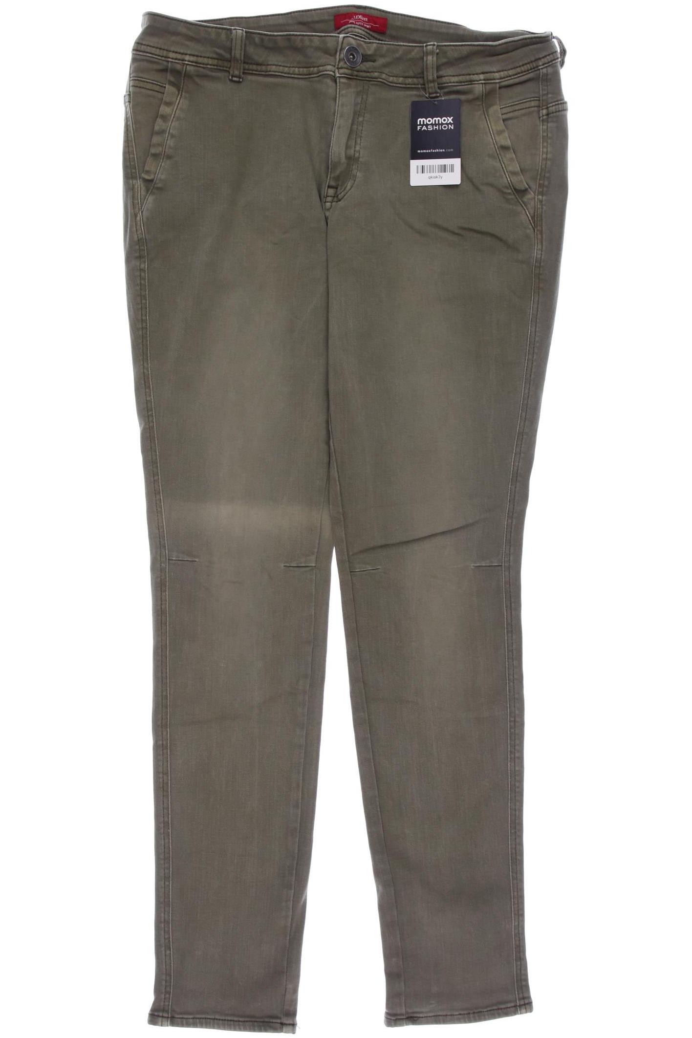 

s.Oliver Damen Jeans, grün