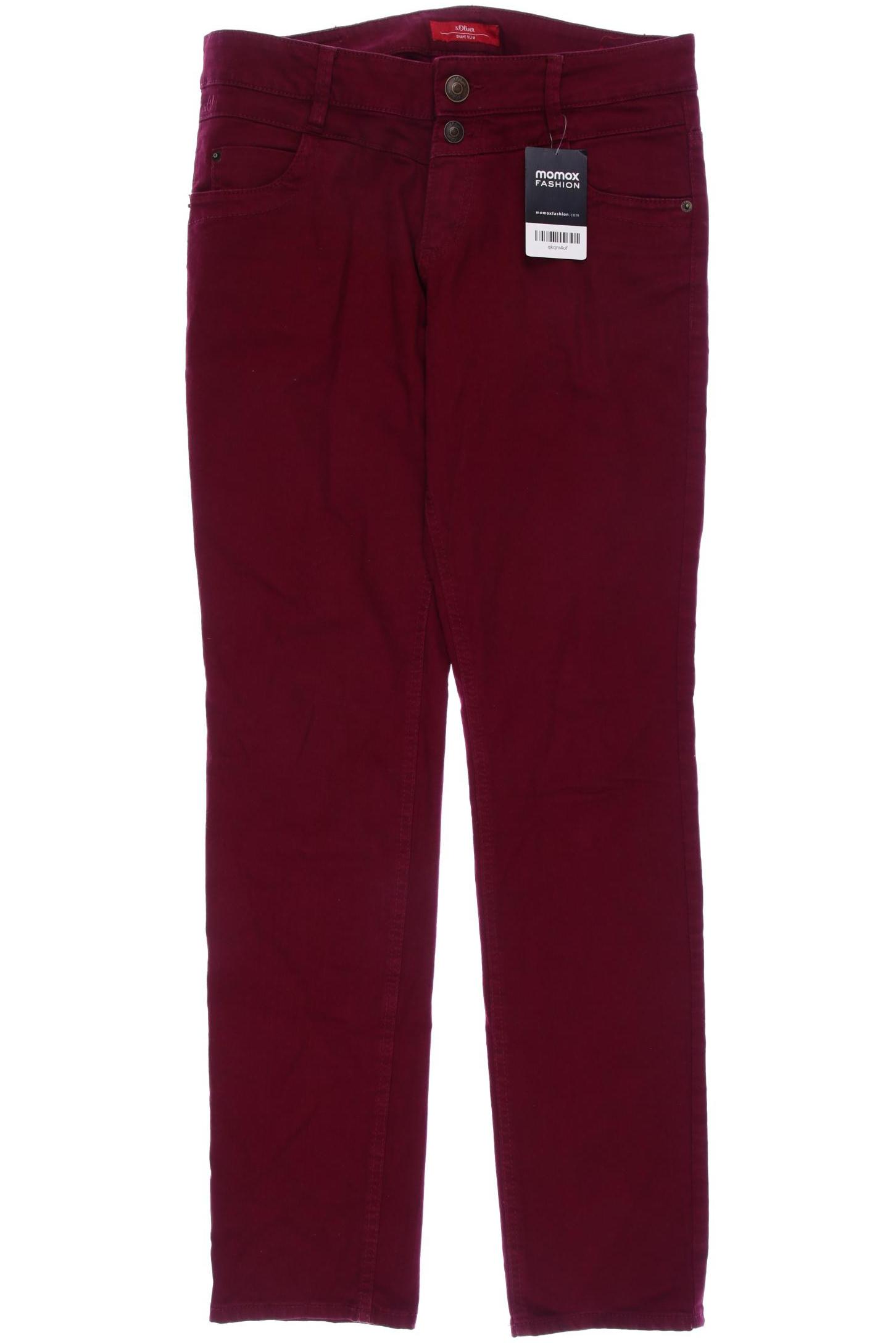 

s.Oliver Damen Jeans, rot