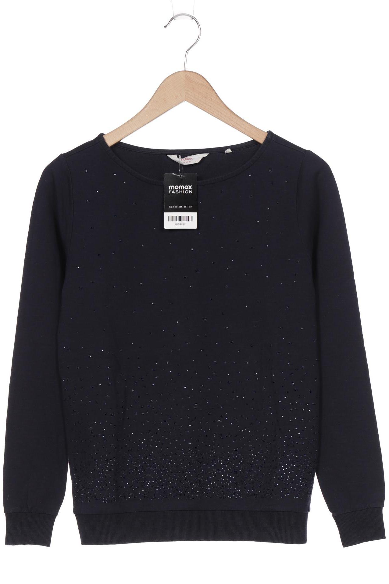 

s.Oliver Damen Sweatshirt, marineblau