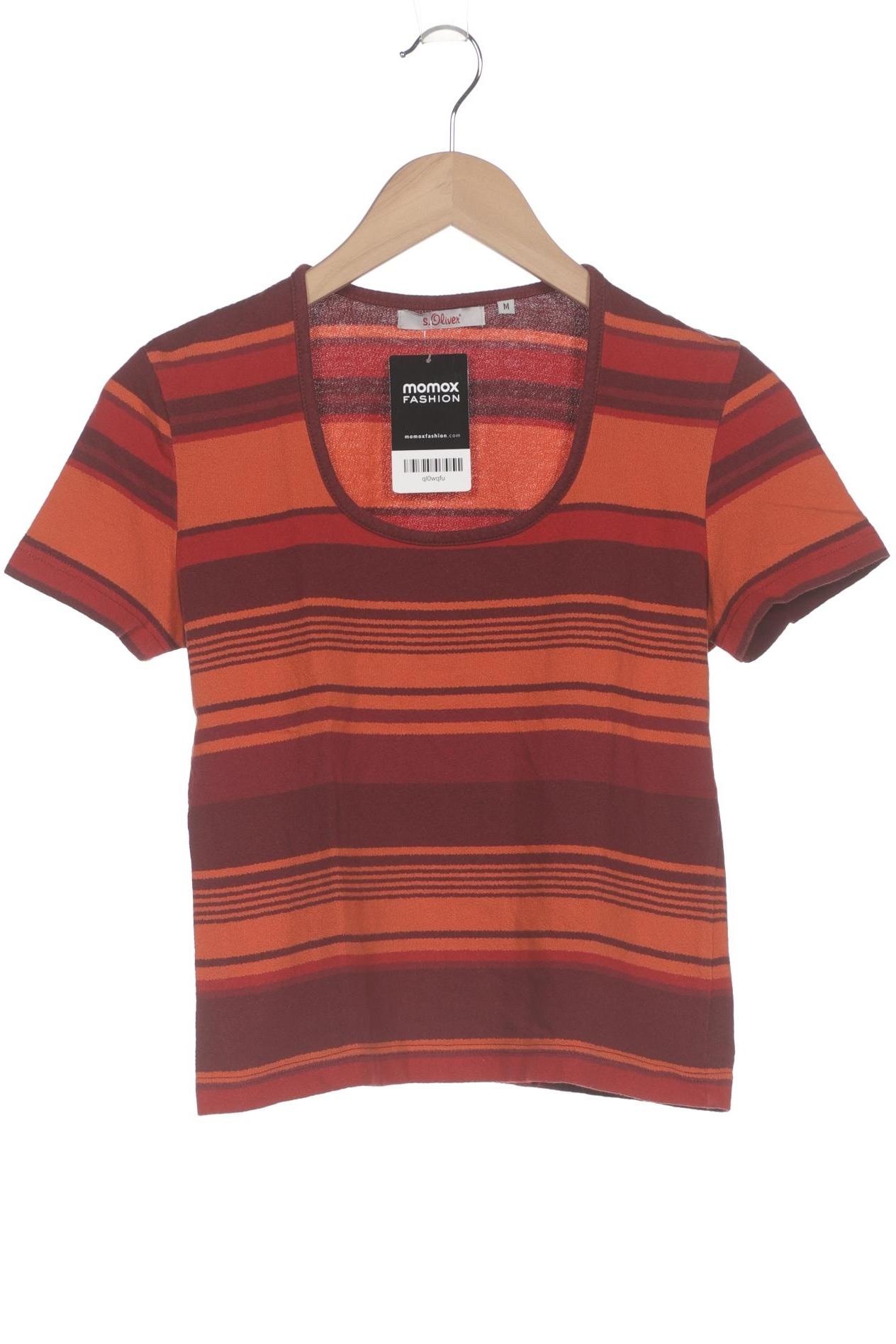 

s.Oliver Damen T-Shirt, orange, Gr. 38