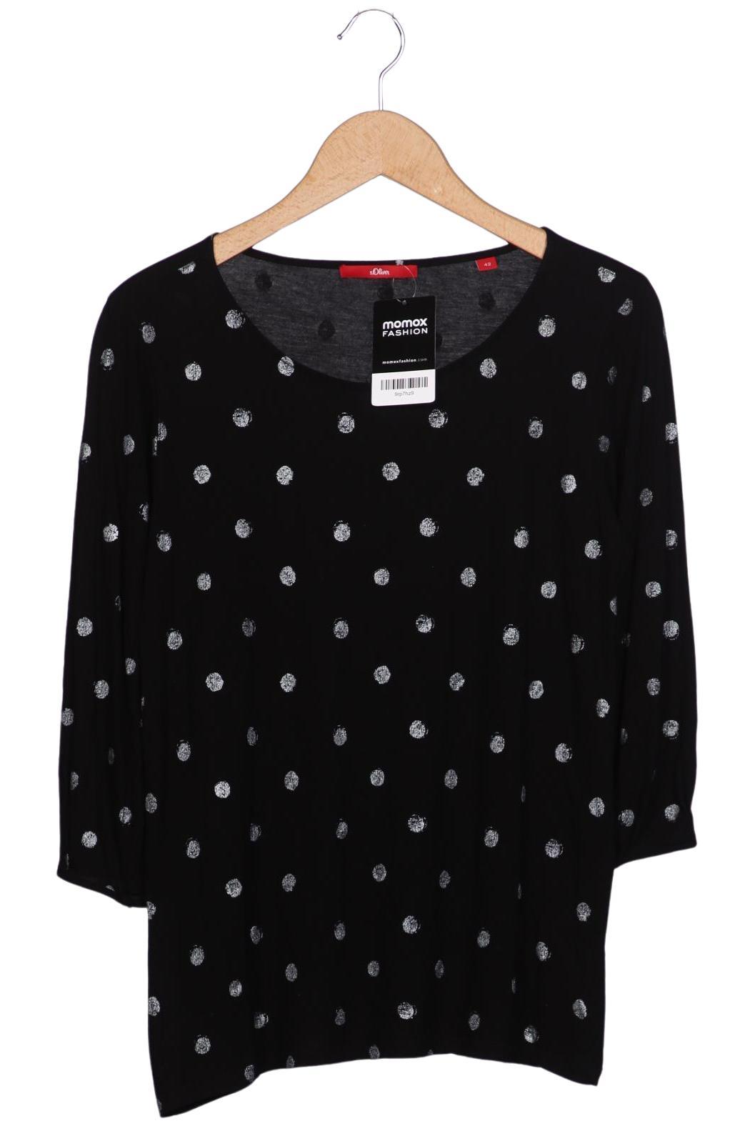 

s.Oliver Damen Langarmshirt, mehrfarbig, Gr. 42